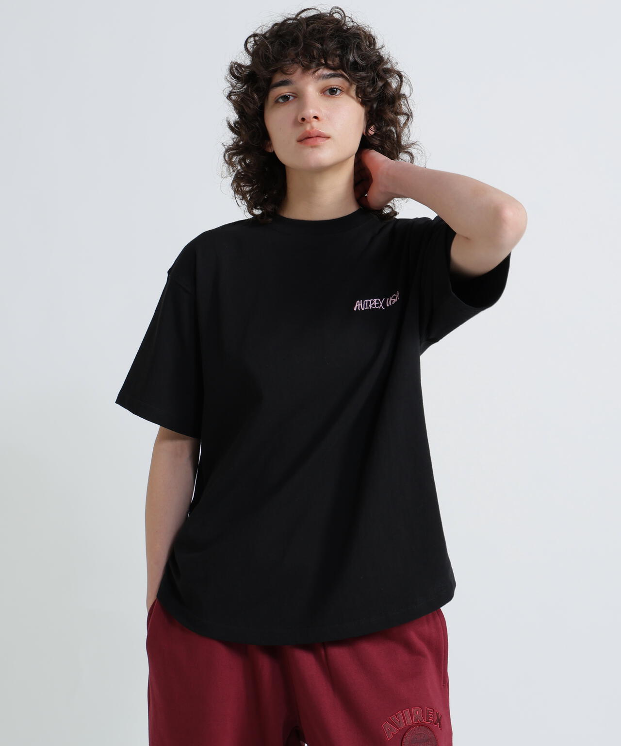 《WOMAN/直営店限定》GRAFFITI EMBROIDERY T-SHIRT