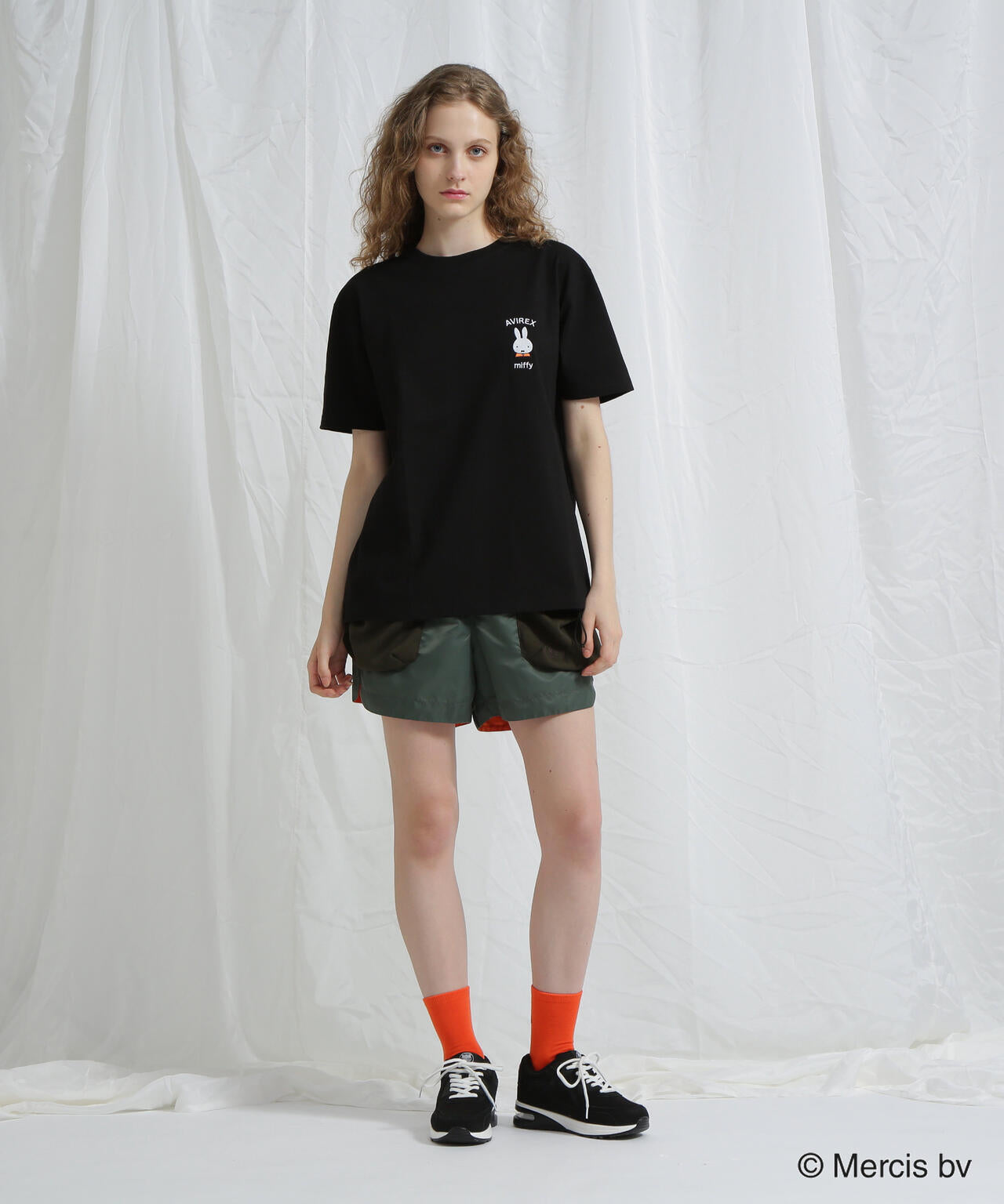 《AVIREX×miffy》WEB限定 SAGARA T-SHIRT/アヴィレックス×ミッフィー サガラTシャツ