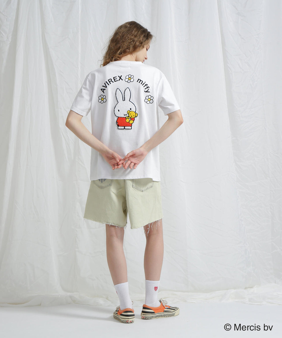 《AVIREX×miffy》WEB限定 SAGARA T-SHIRT/アヴィレックス×ミッフィー サガラTシャツ