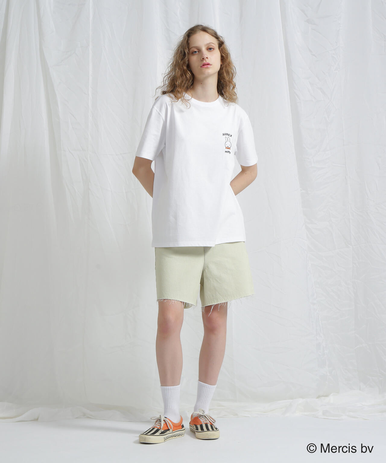 《AVIREX×miffy》WEB限定 SAGARA T-SHIRT/アヴィレックス×ミッフィー サガラTシャツ