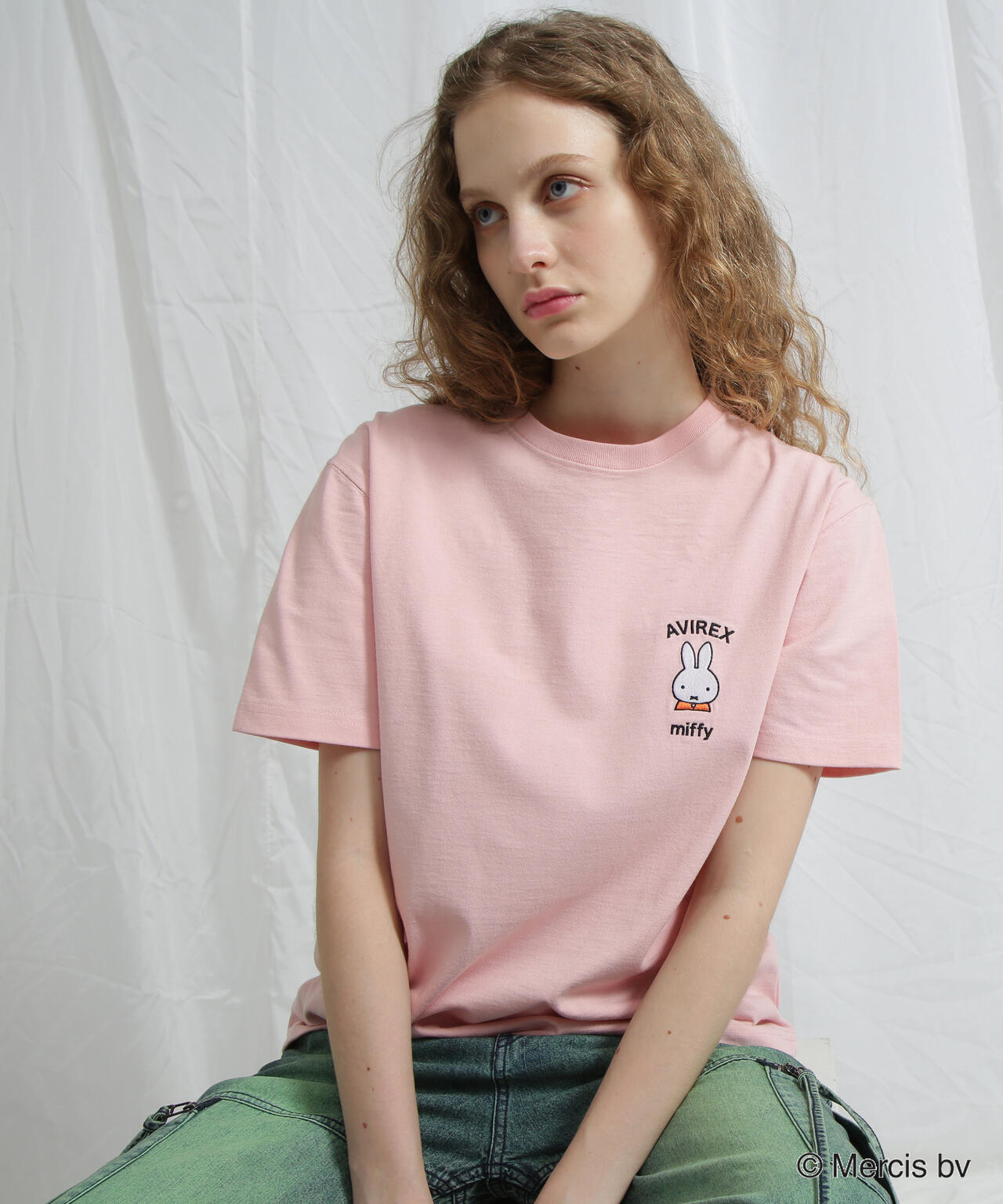 《AVIREX×miffy》WEB限定 SAGARA T-SHIRT/アヴィレックス×ミッフィー サガラTシャツ