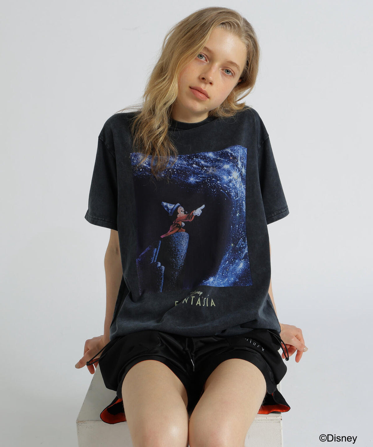 《Disney Collection》FANTASIA / MICKEY MOUSE / L-FILM MAGIC T-SHIRT
