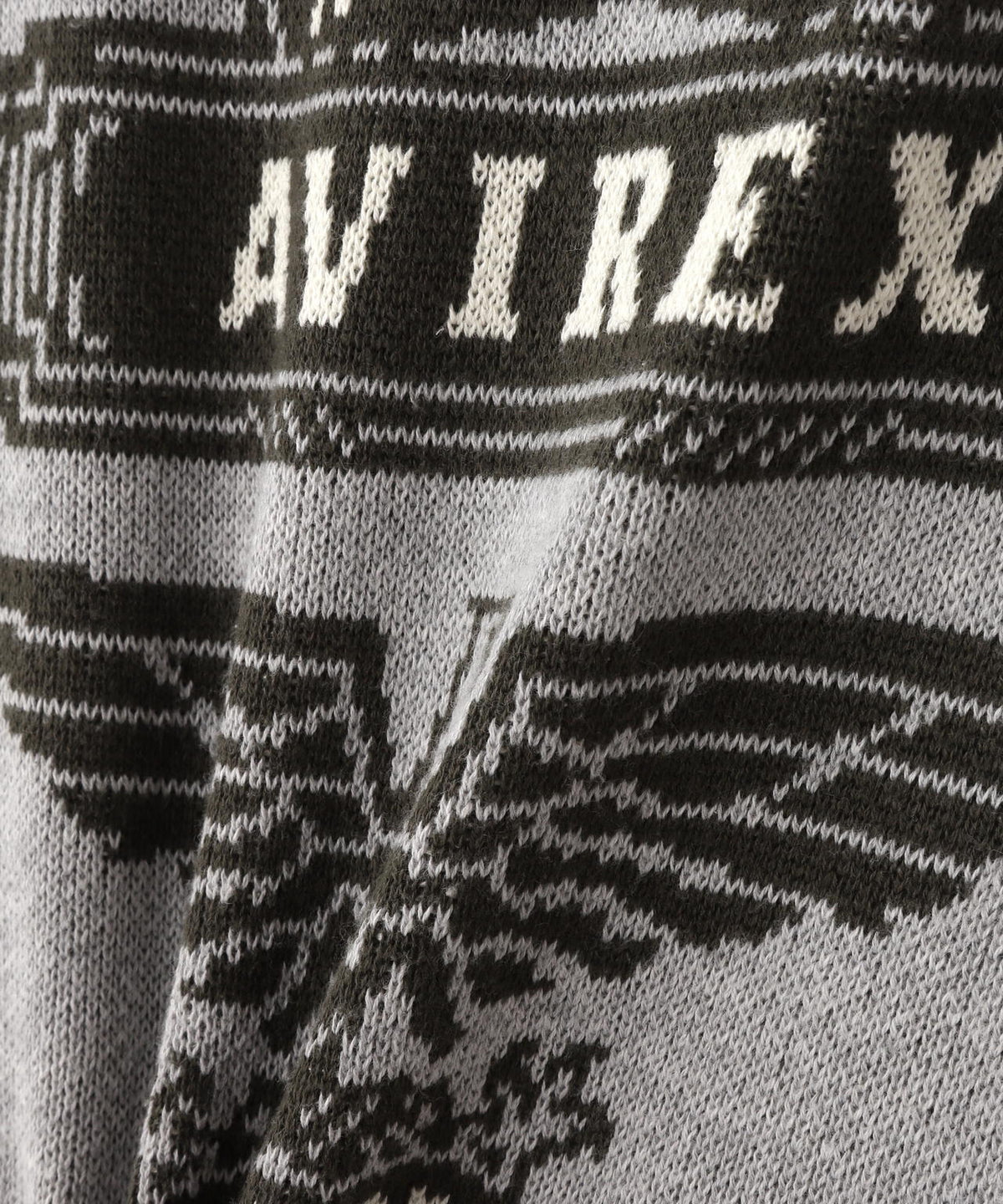 FREEDOM SLEEVE COTTON KNIT EAGLES