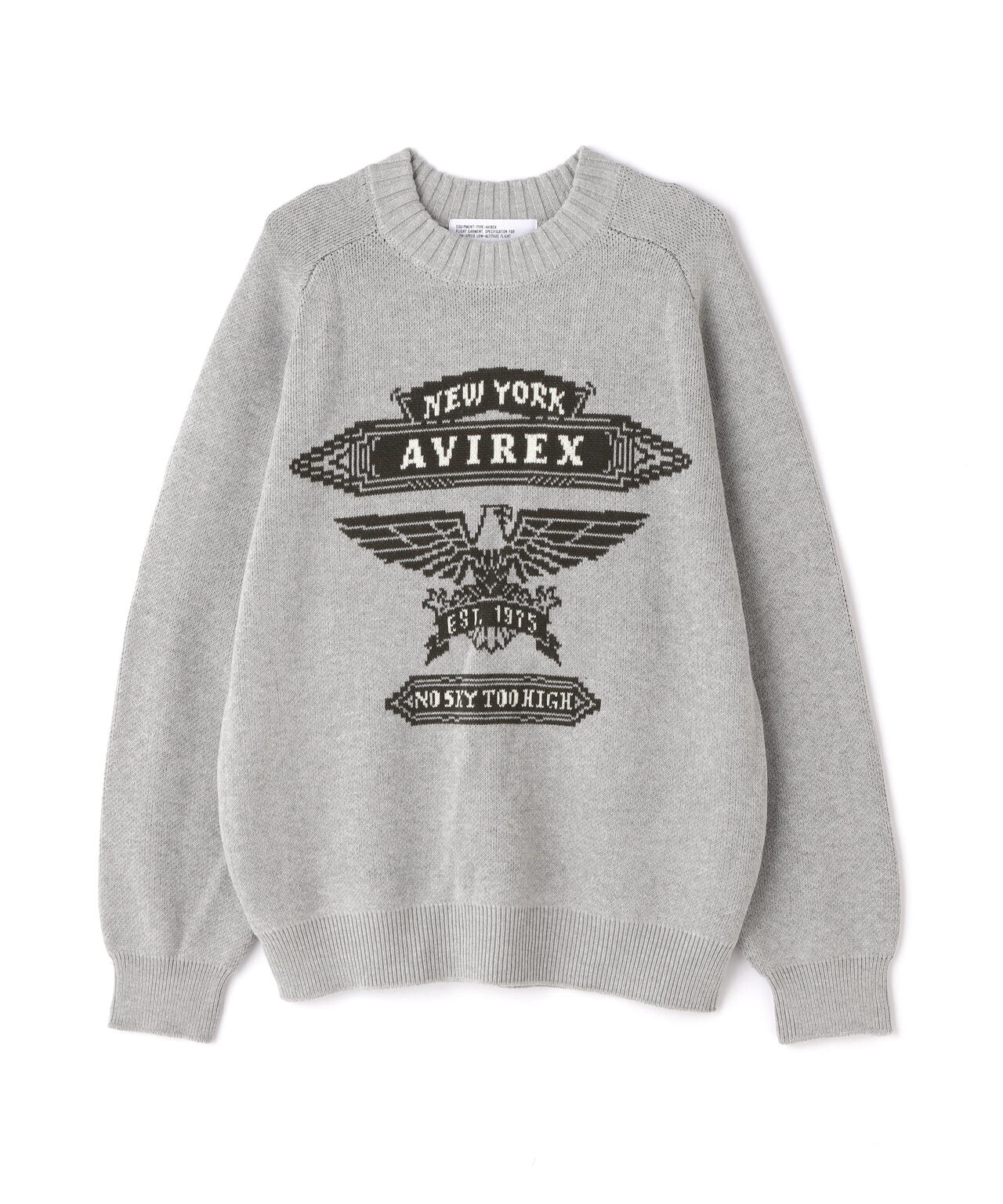 FREEDOM SLEEVE COTTON KNIT EAGLES