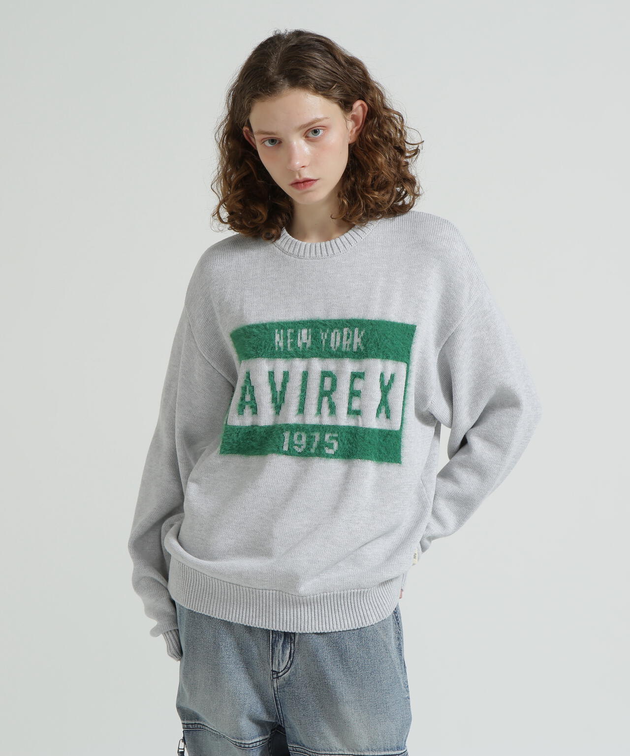 《直営店限定》LOGO SHAGGY TOPS/ロゴシャギートップス