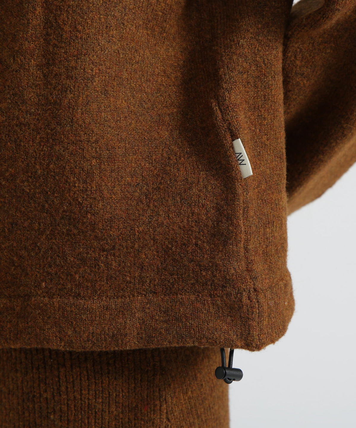 《直営店限定》SHAGGY STAND PULLOVER KNIT/シャギーニット