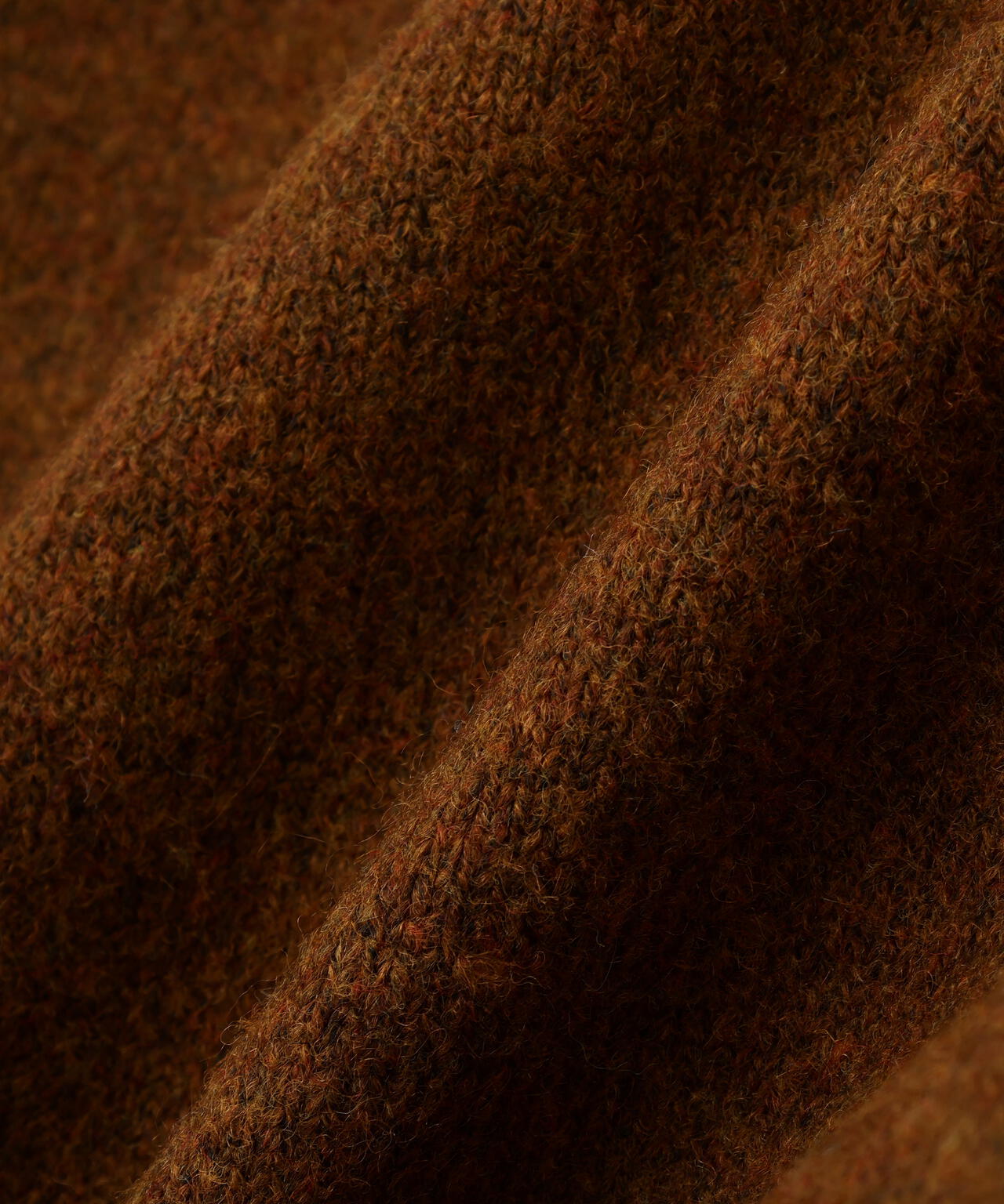 《直営店限定》SHAGGY STAND PULLOVER KNIT/シャギーニット