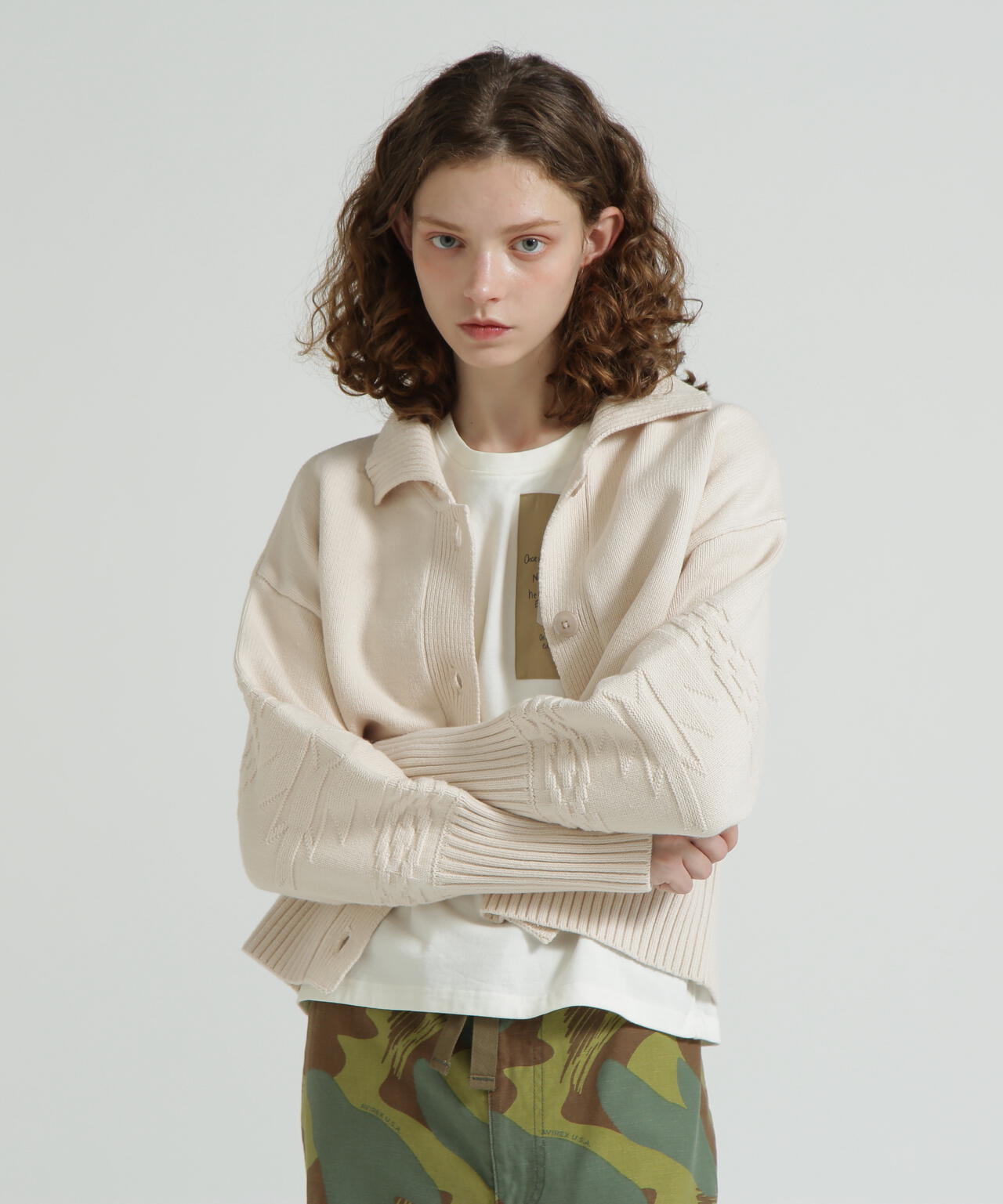 《直営店限定》GARMENTDYED CARDIGAN