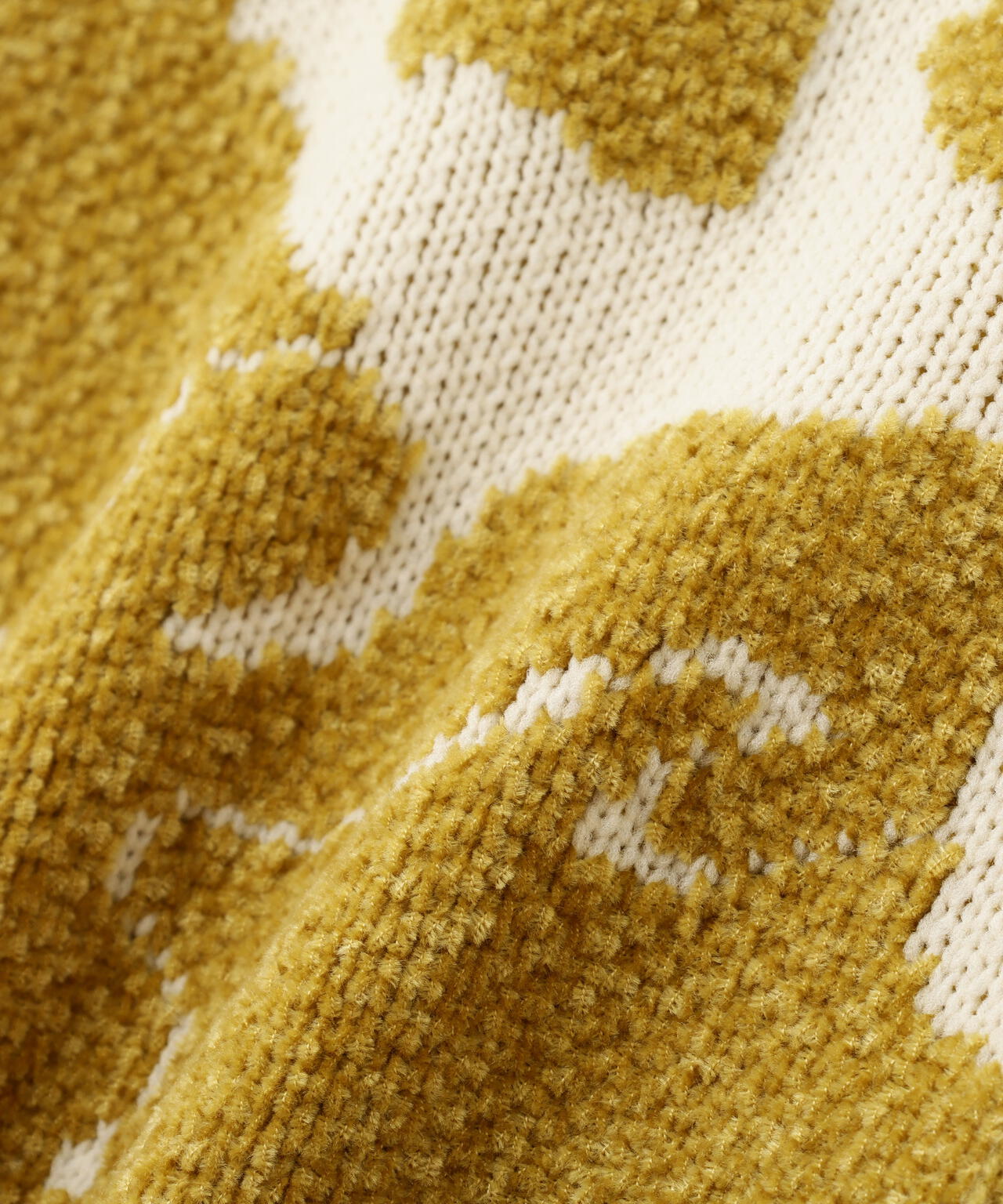 《直営店限定》BOUCLE CAMO KINT CARDIGAN