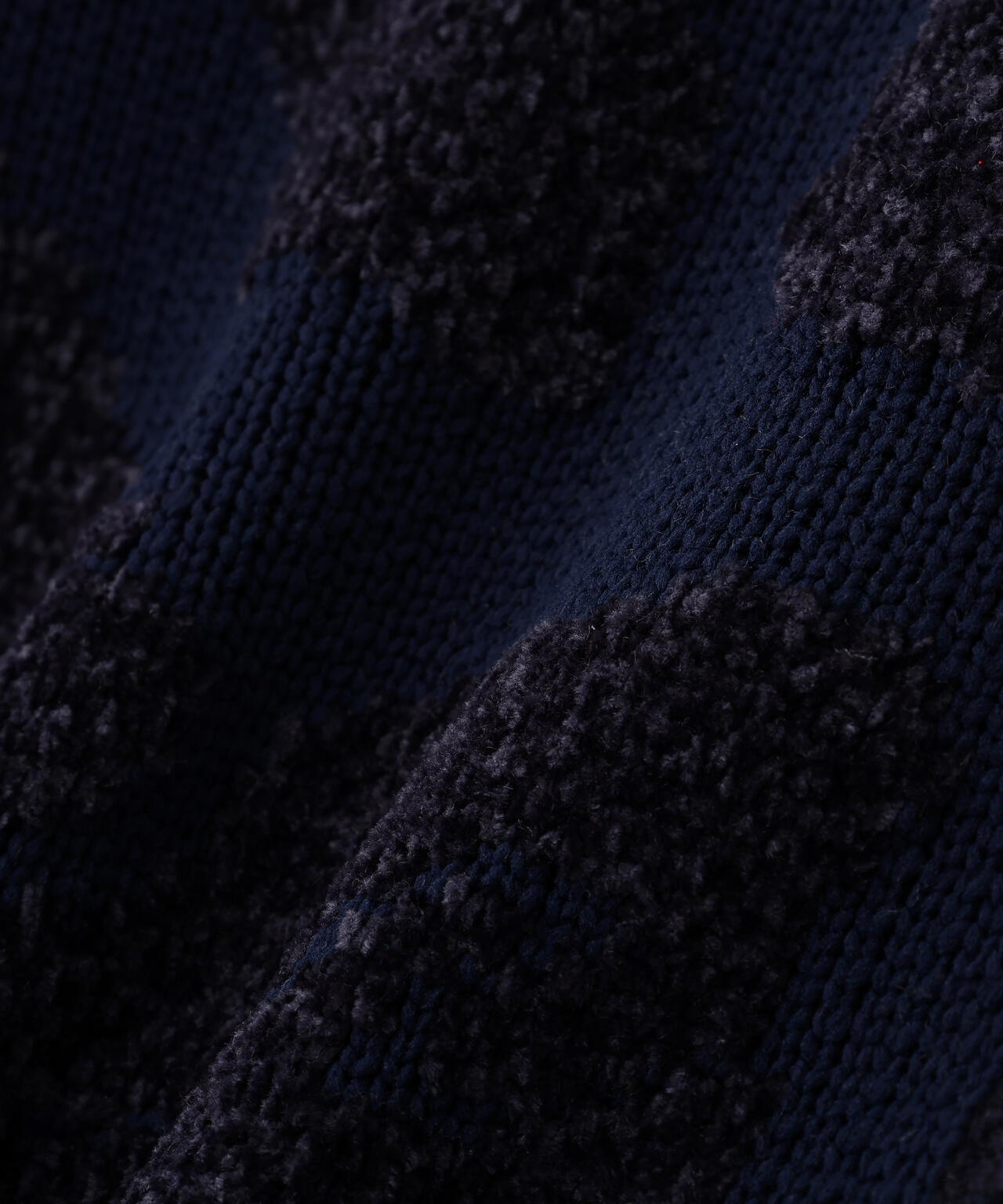 《直営店限定》BOUCLE CAMO KINT CARDIGAN