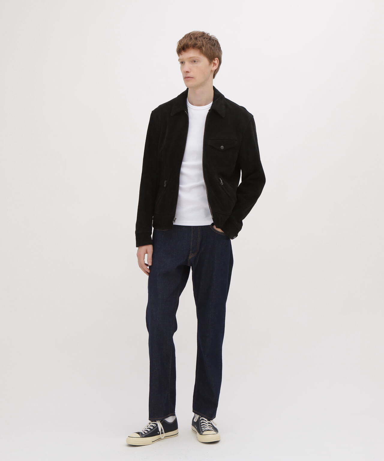 GOAT SUEDE SPORTS JACKET