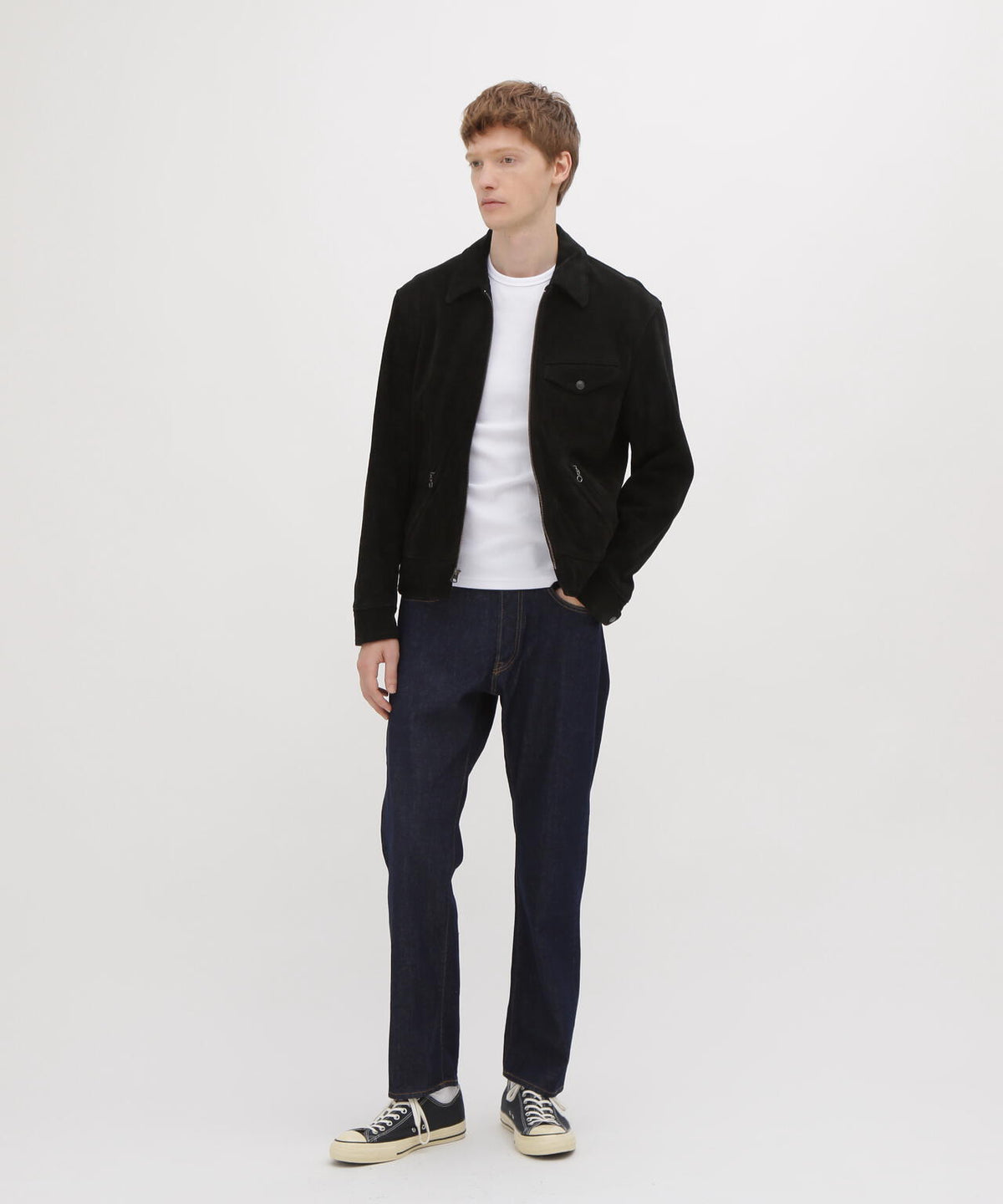 GOAT SUEDE SPORTS JACKET