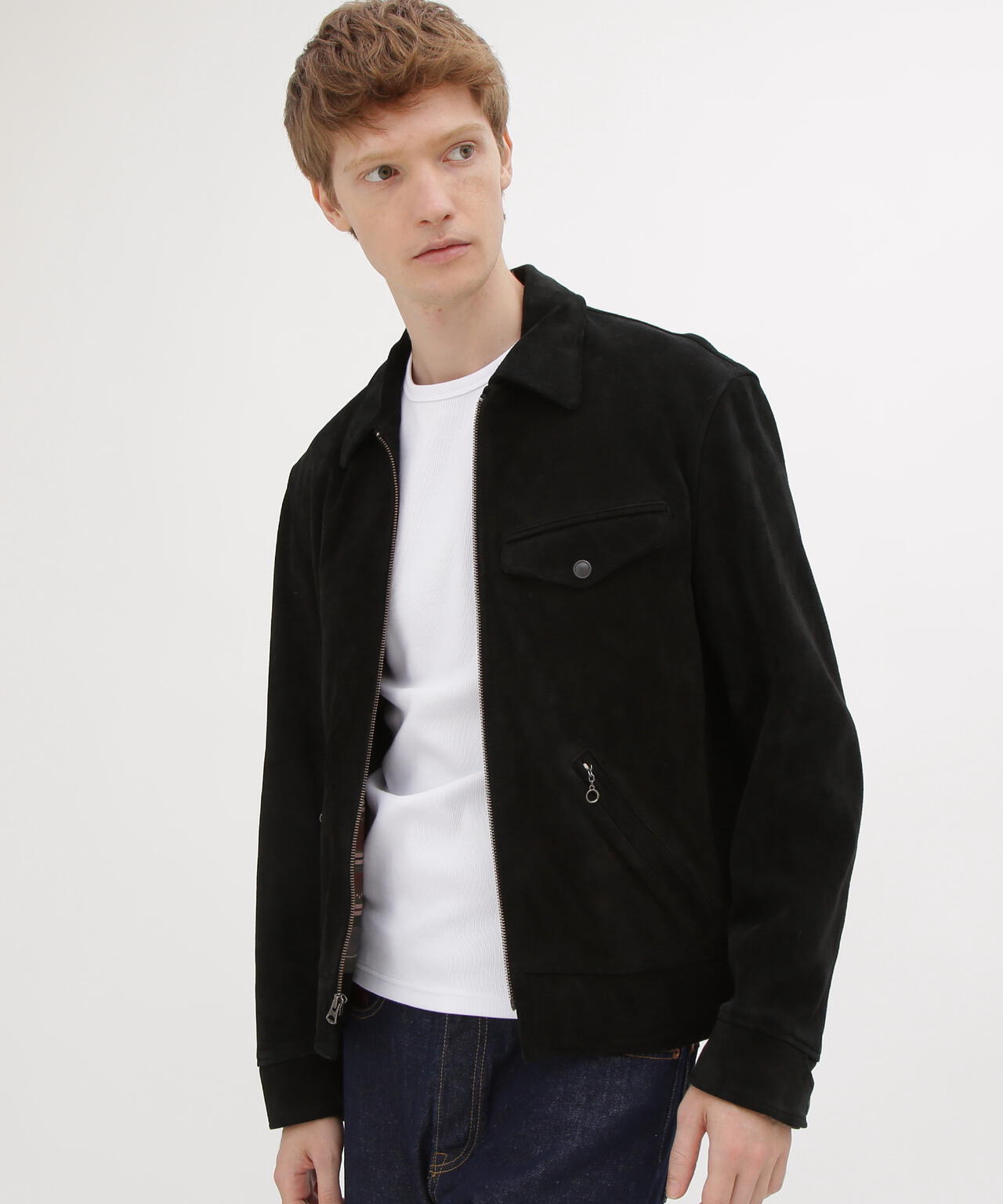 GOAT SUEDE SPORTS JACKET