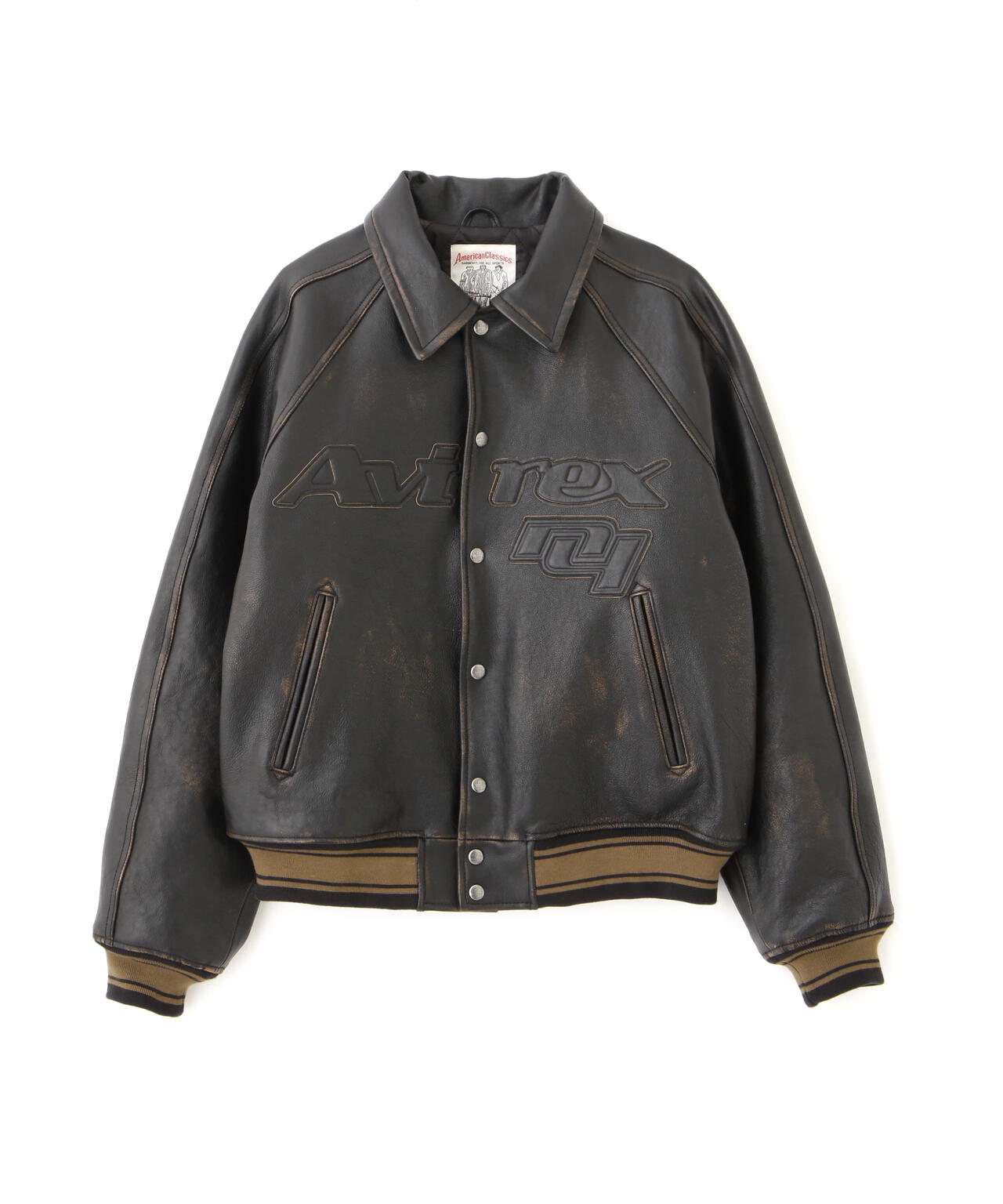 VARISTY LEATHER ”GOALERS” VINTAGE BLACK