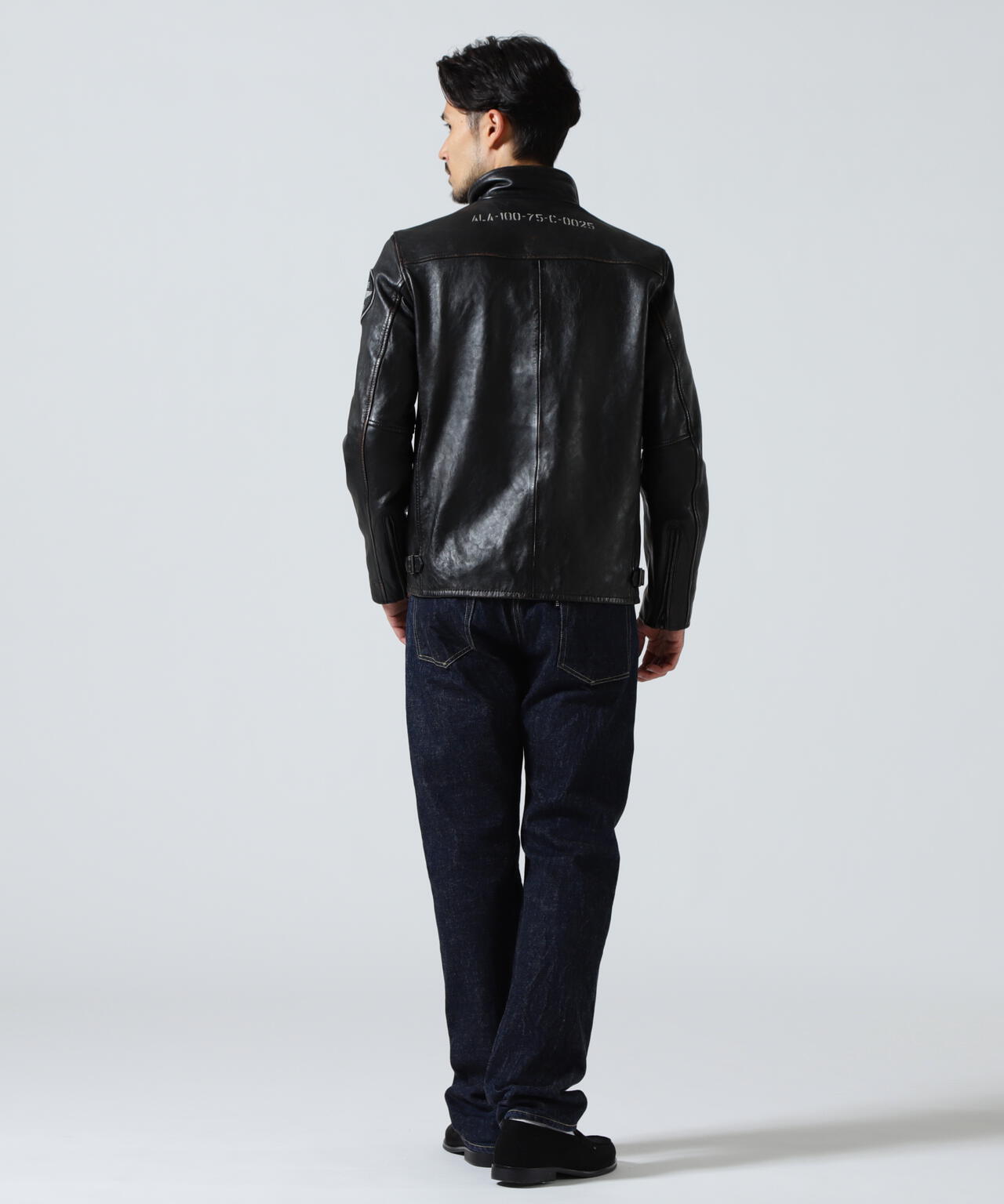 SHEEP SKIN STAND RIDERS JACKET