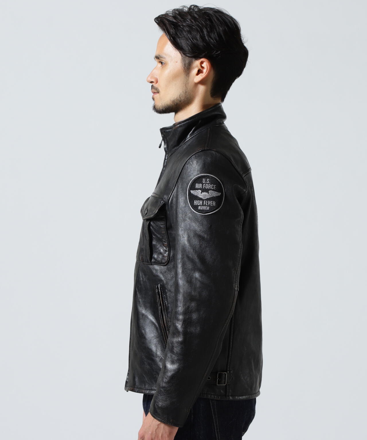 SHEEP SKIN STAND RIDERS JACKET