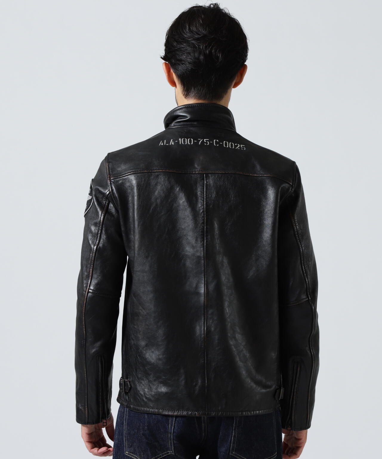SHEEP SKIN STAND RIDERS JACKET