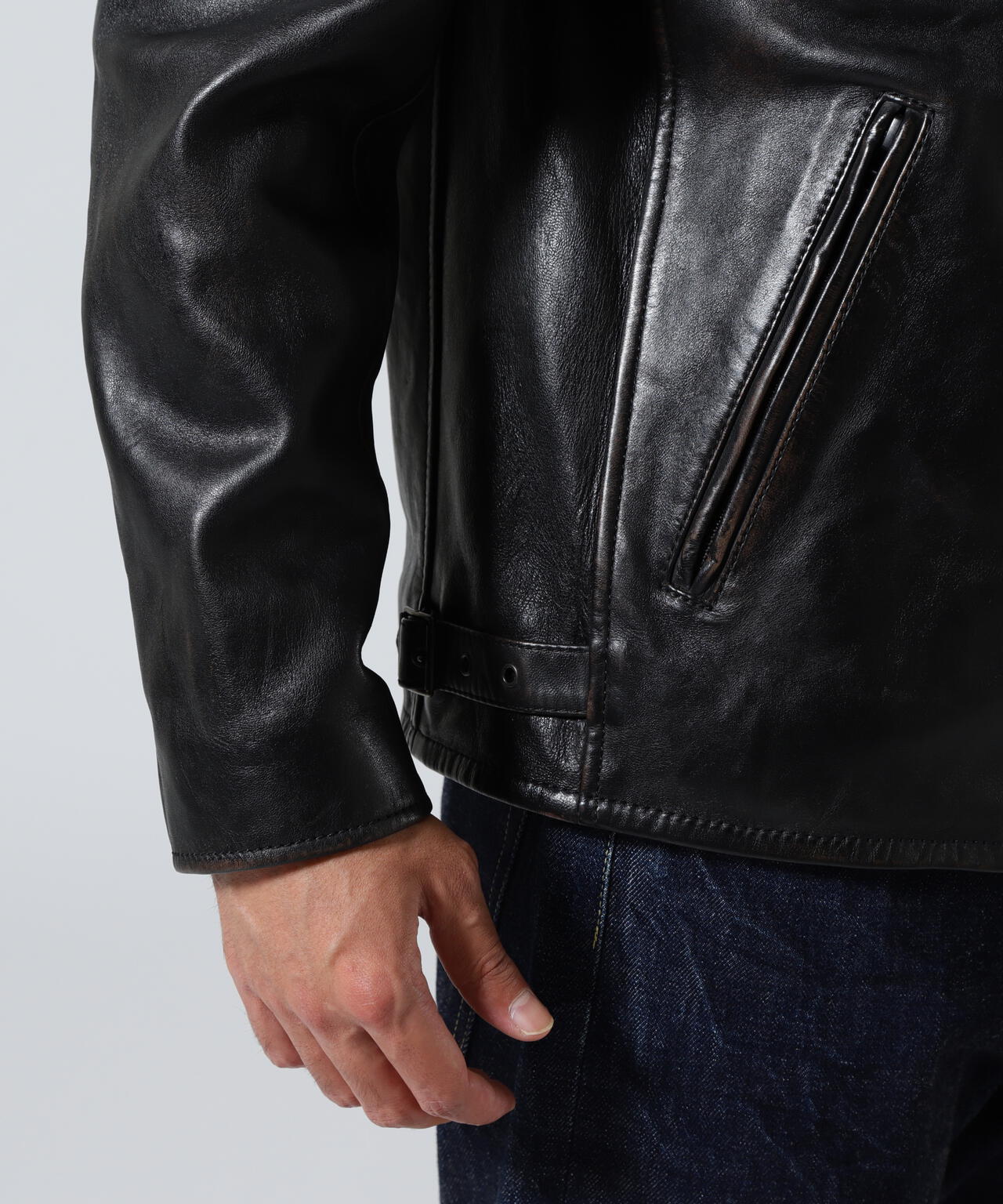 SHEEP SKIN STAND RIDERS JACKET