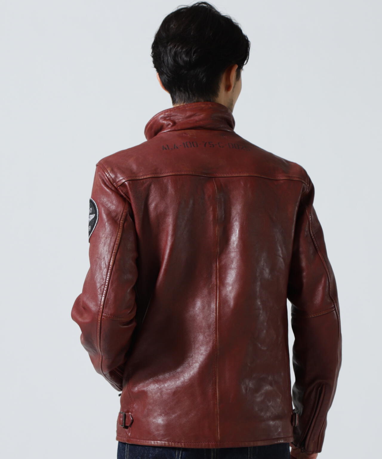 SHEEP SKIN STAND RIDERS JACKET
