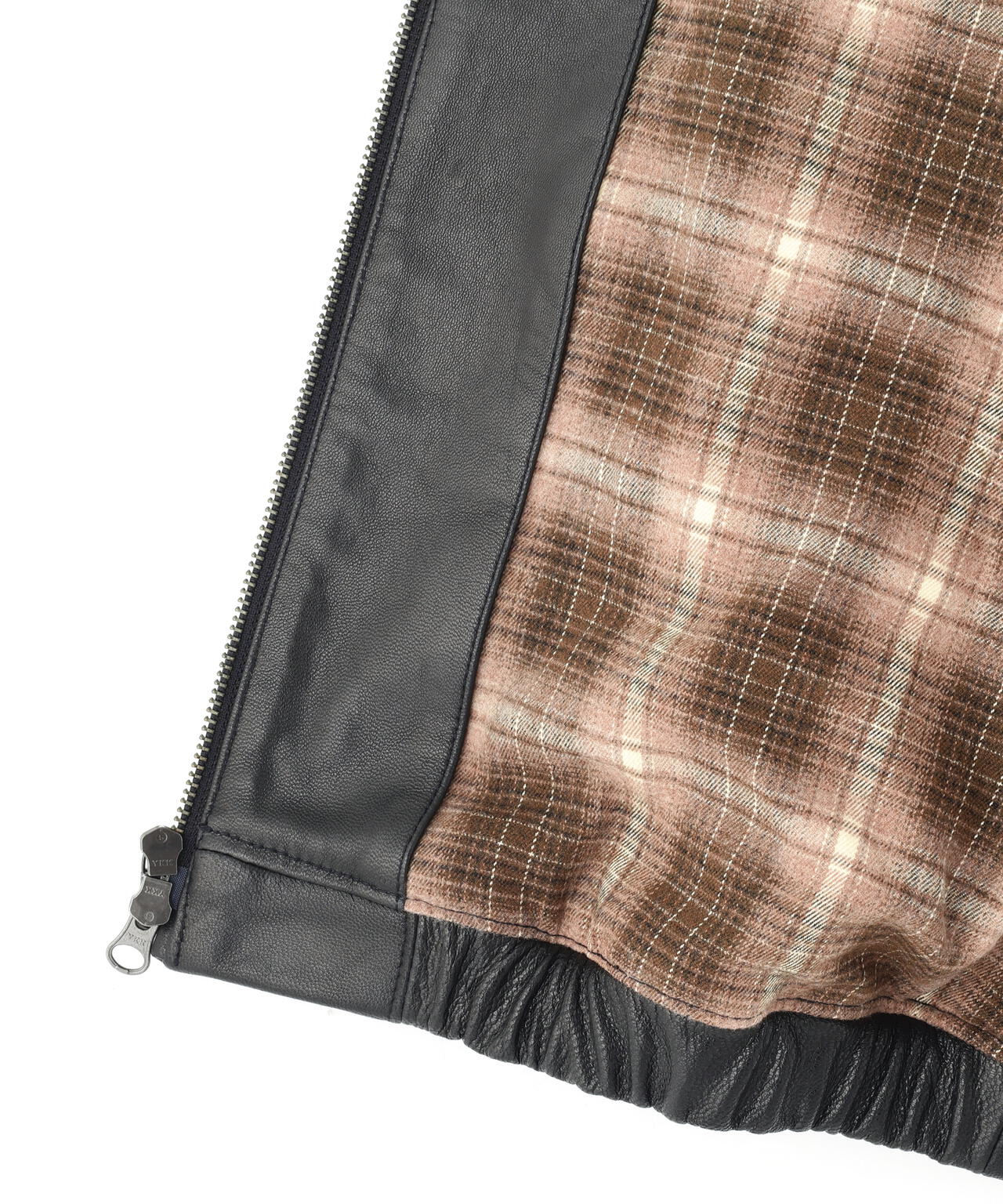 《WOMAN》GOAT VEGE SWING TOP/LEATHER JACKET