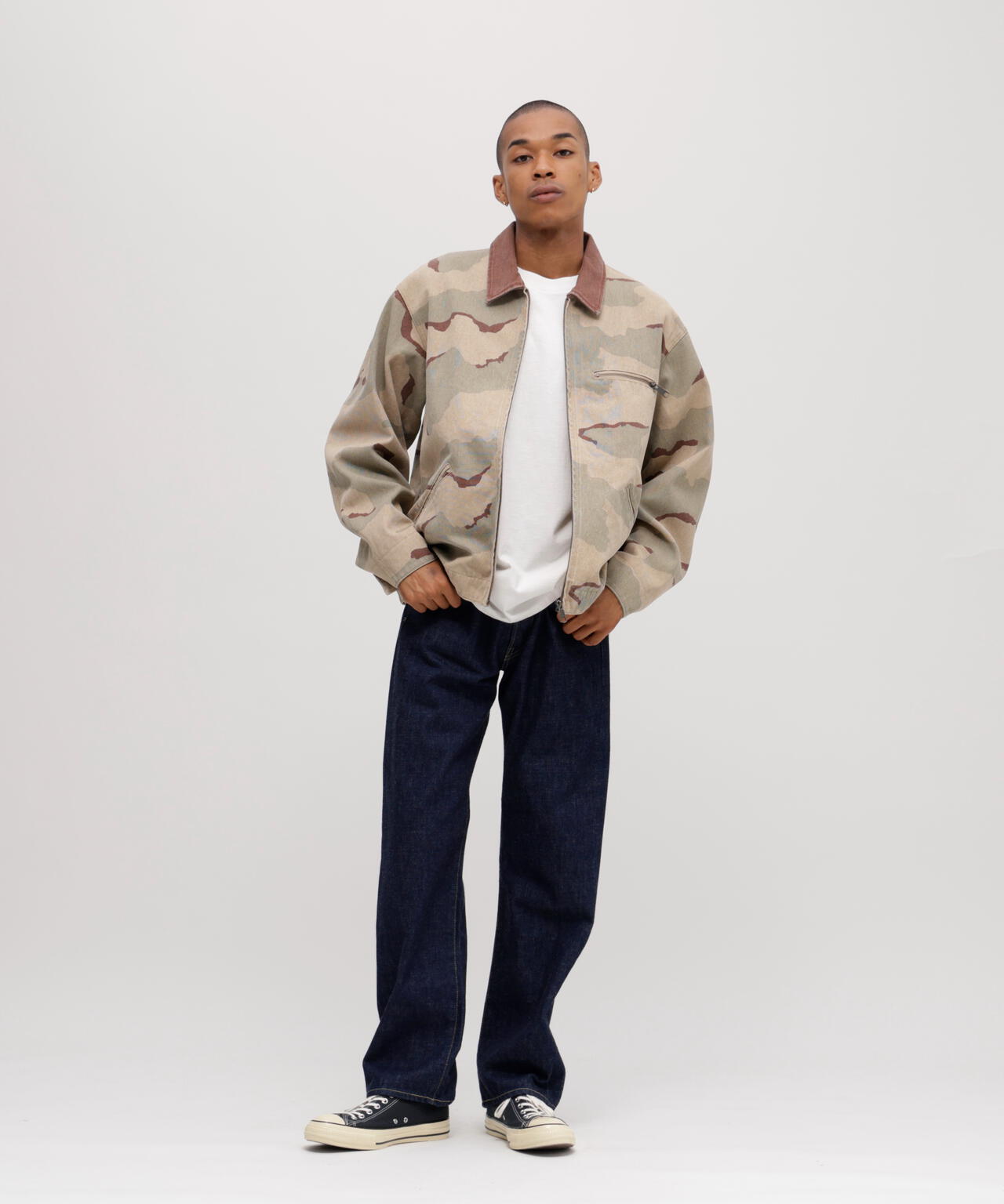 CAMO DUCK JACKET