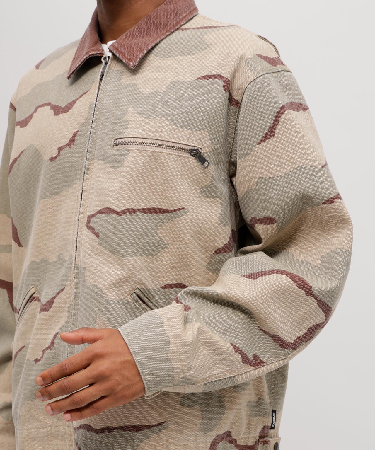 CAMO DUCK JACKET