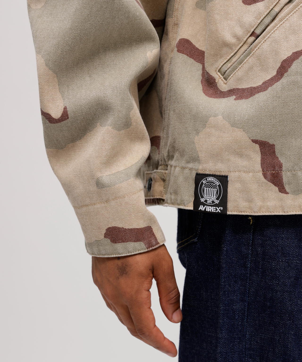 CAMO DUCK JACKET