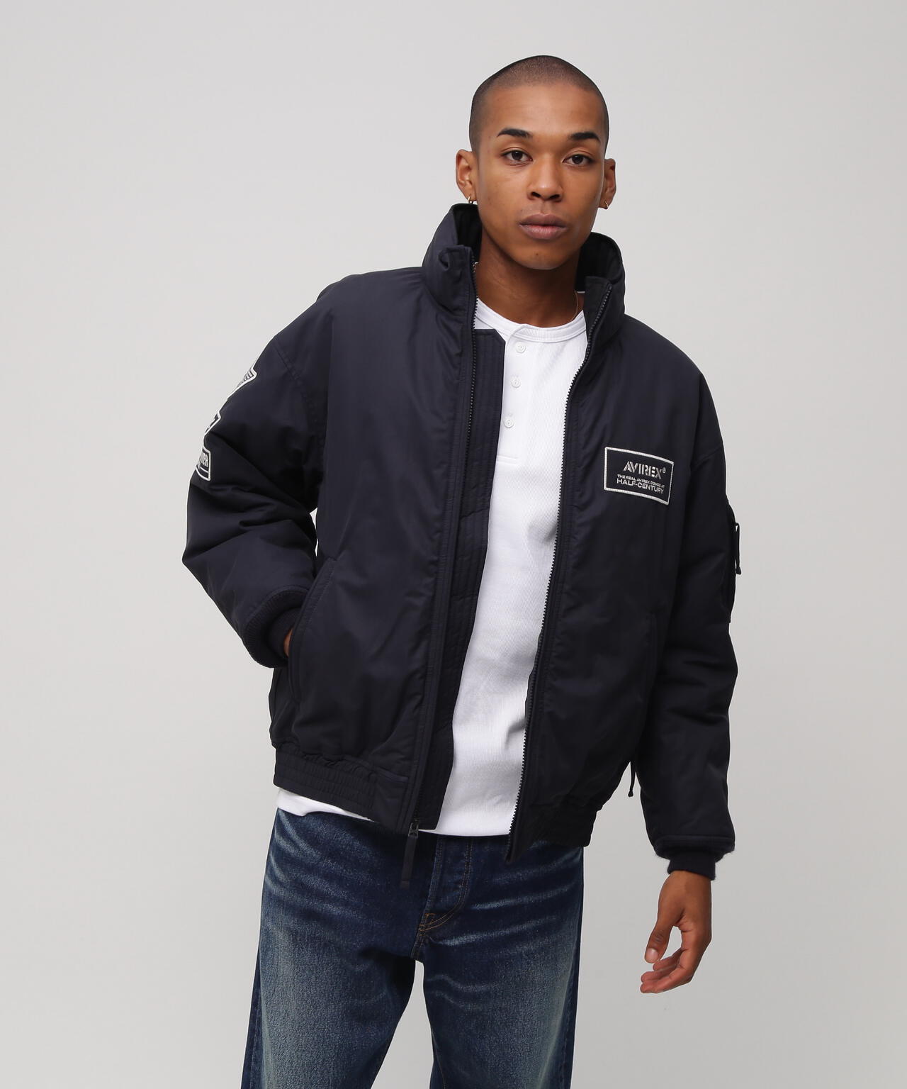 《50th Anniversary》NYLON STAND BLOUSON