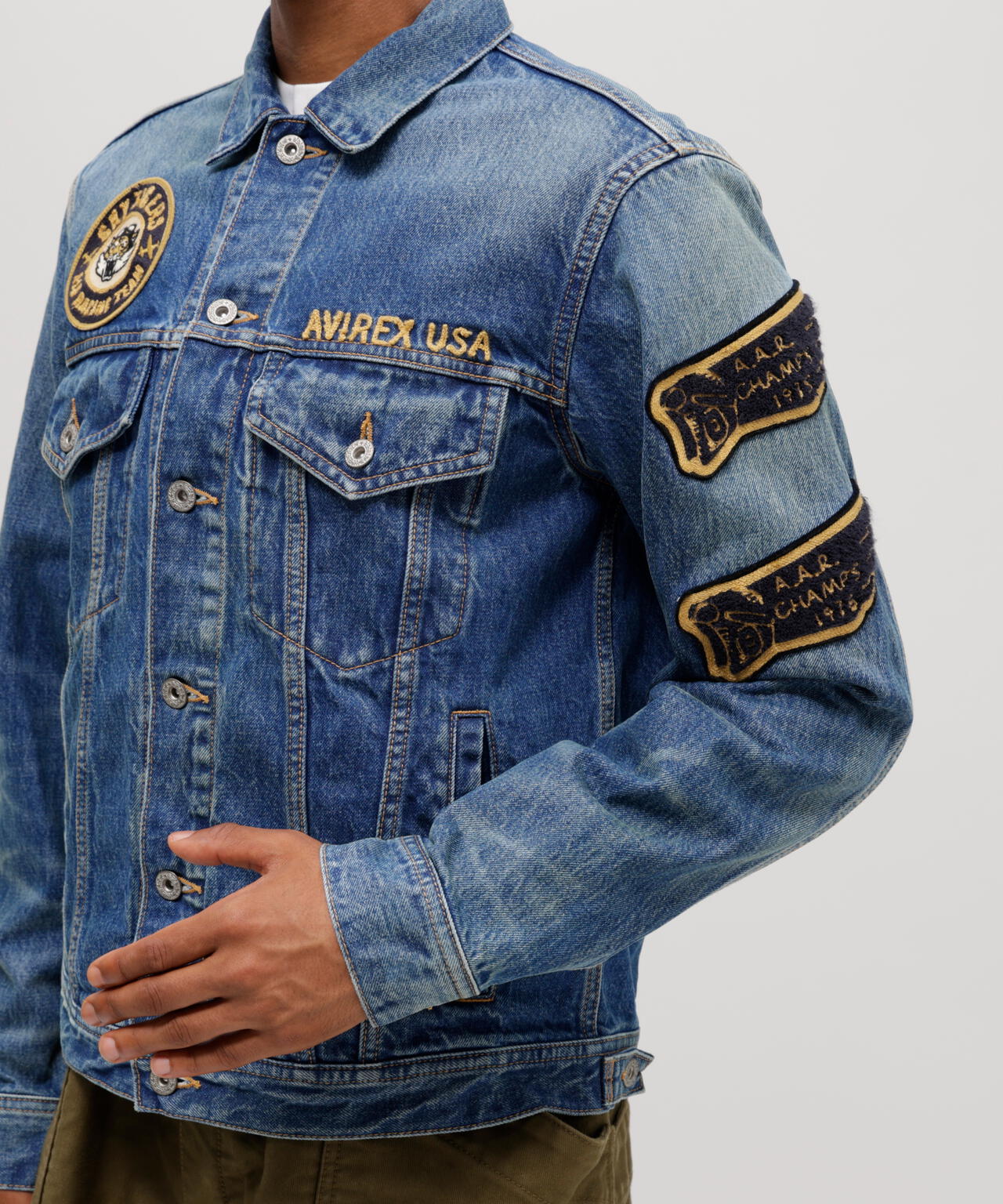 《A.A.R.C》DENIM JACKET ”CHAMPION CUSTOM”