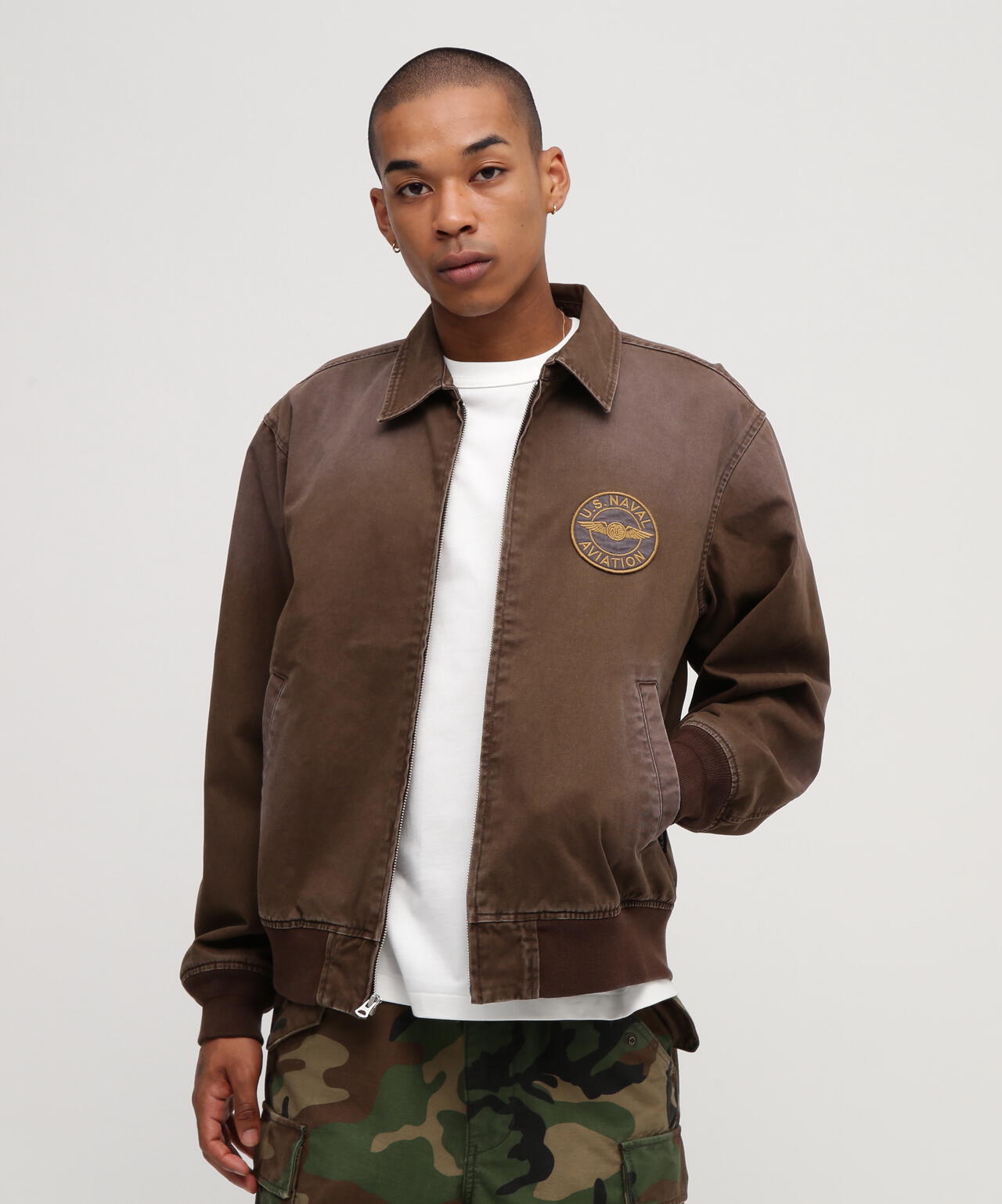《RESTORE COLLECTION》MILITARY COTTON UTILITY JACKET