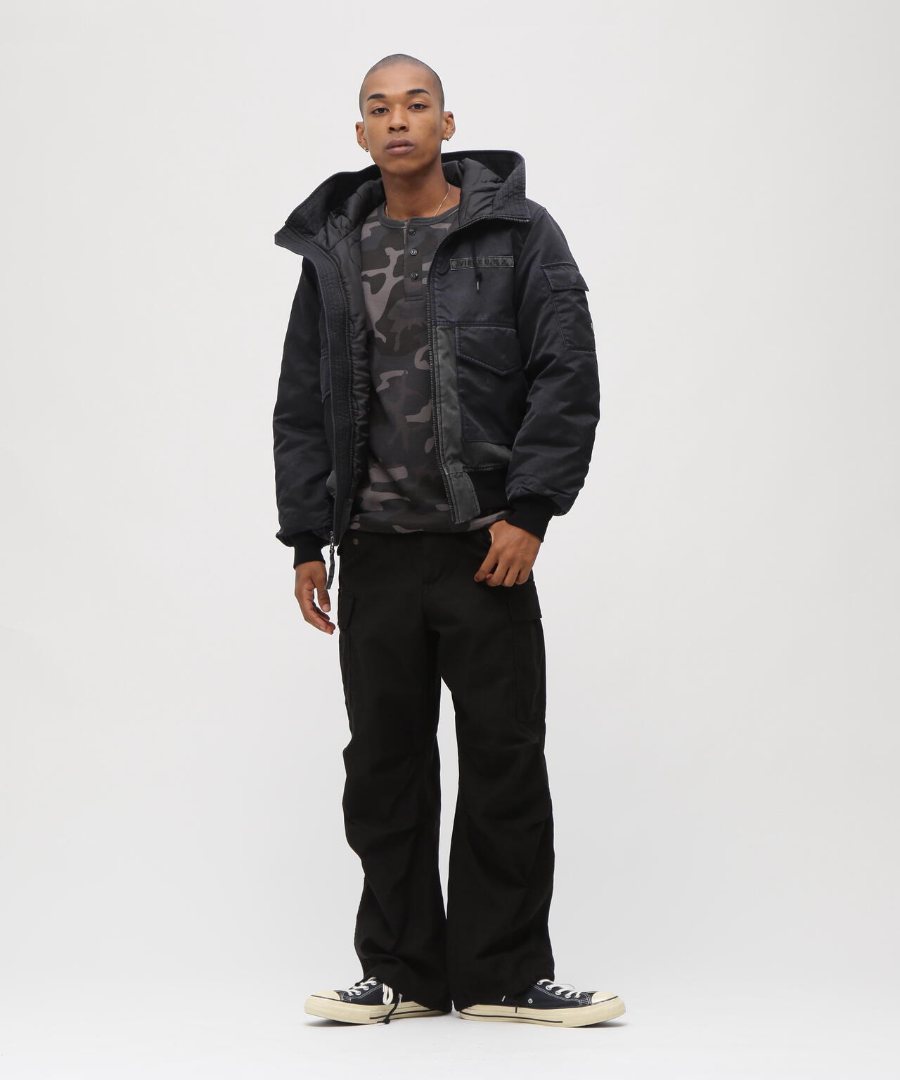 《直営店限定》FADE HOOD JACKET