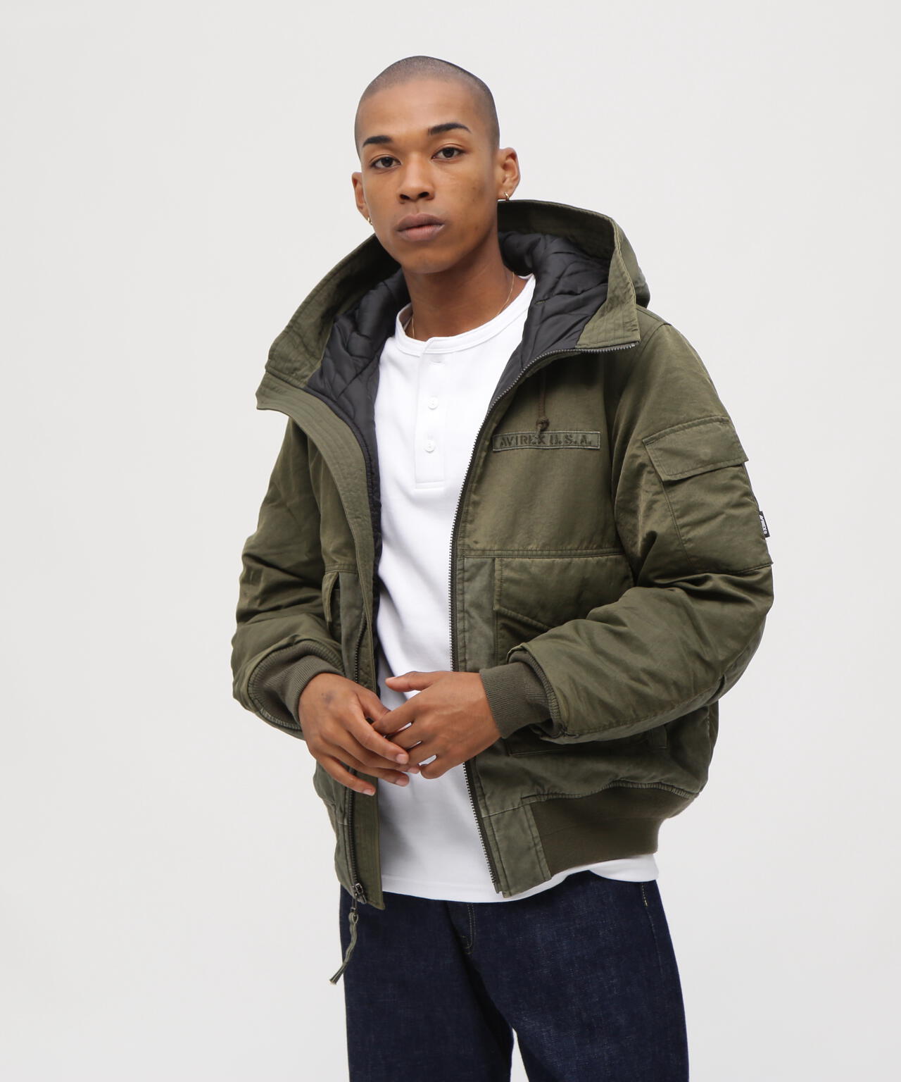 《直営店限定》FADE HOOD JACKET