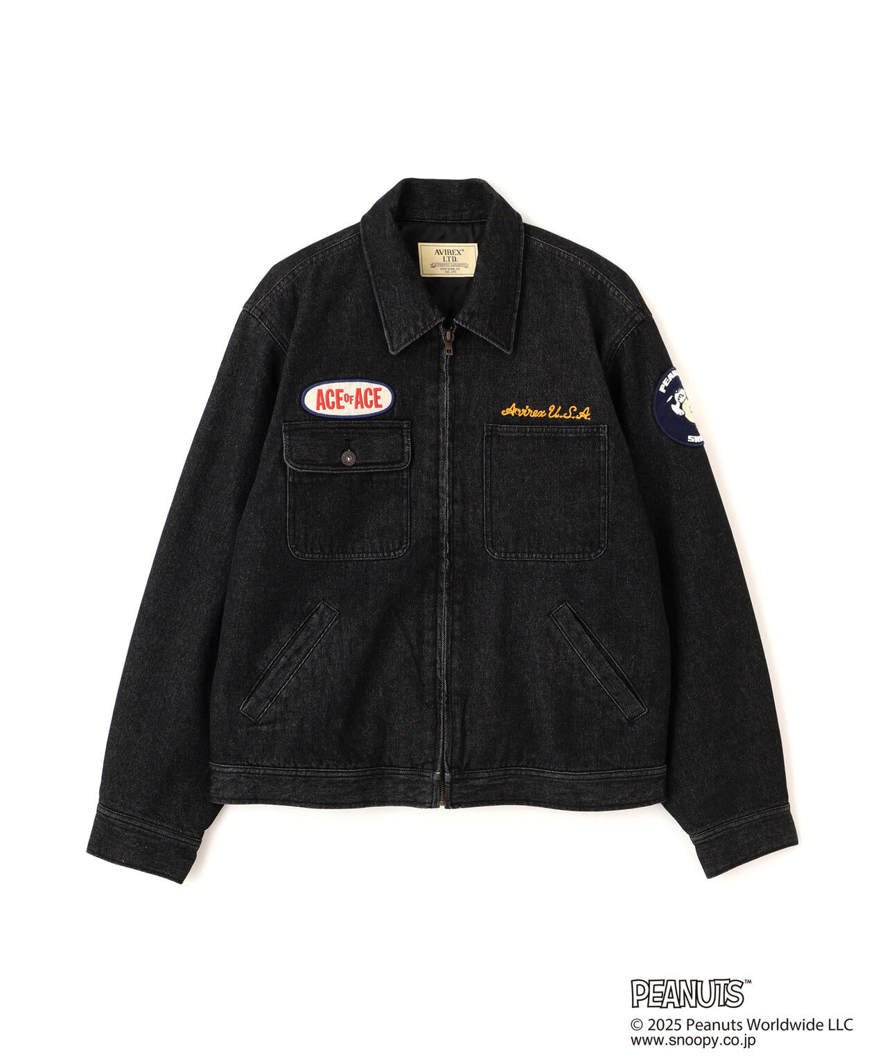 《AVIREX × PEANUTS》WORK JACKET