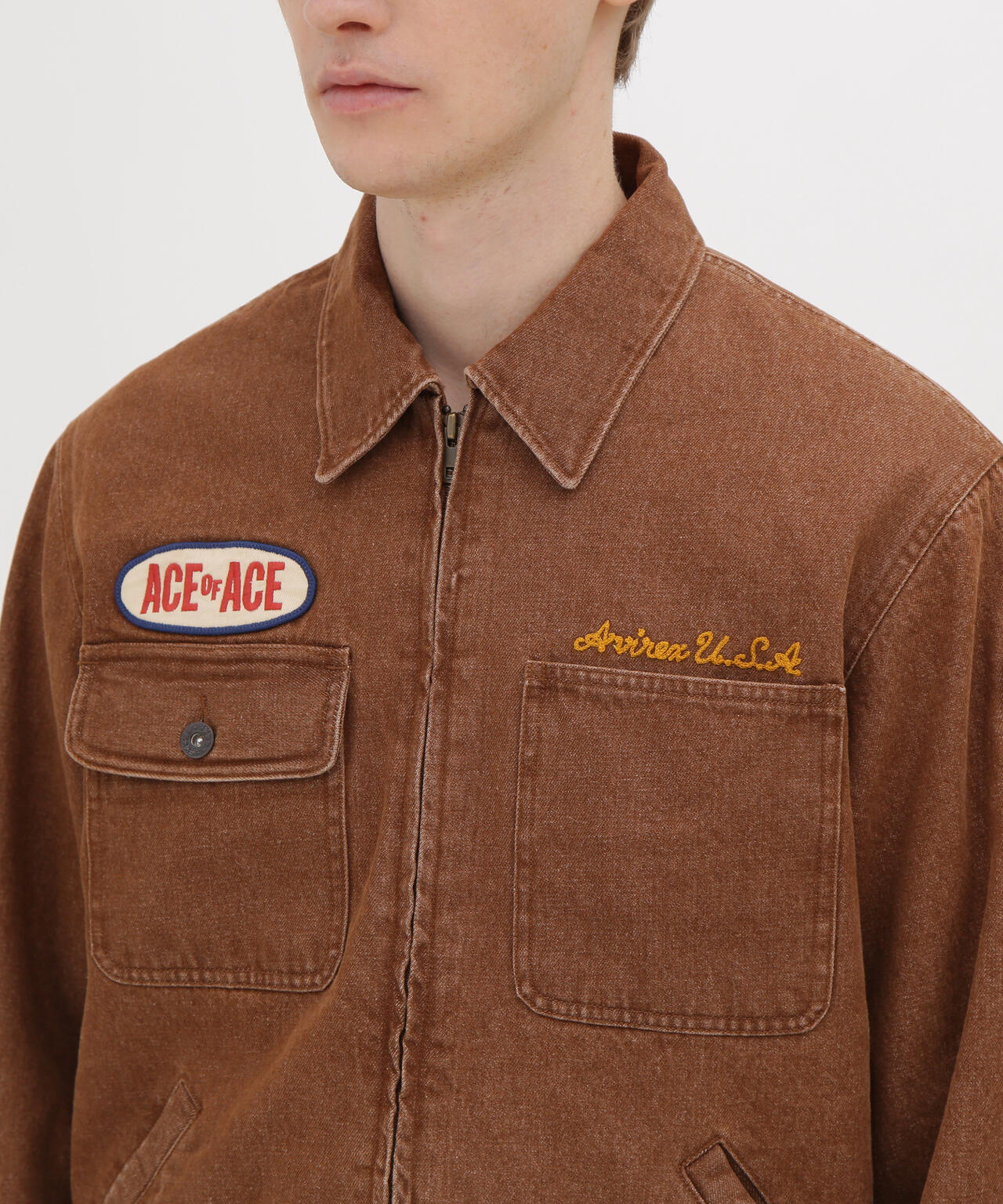 《AVIREX × PEANUTS》WORK JACKET