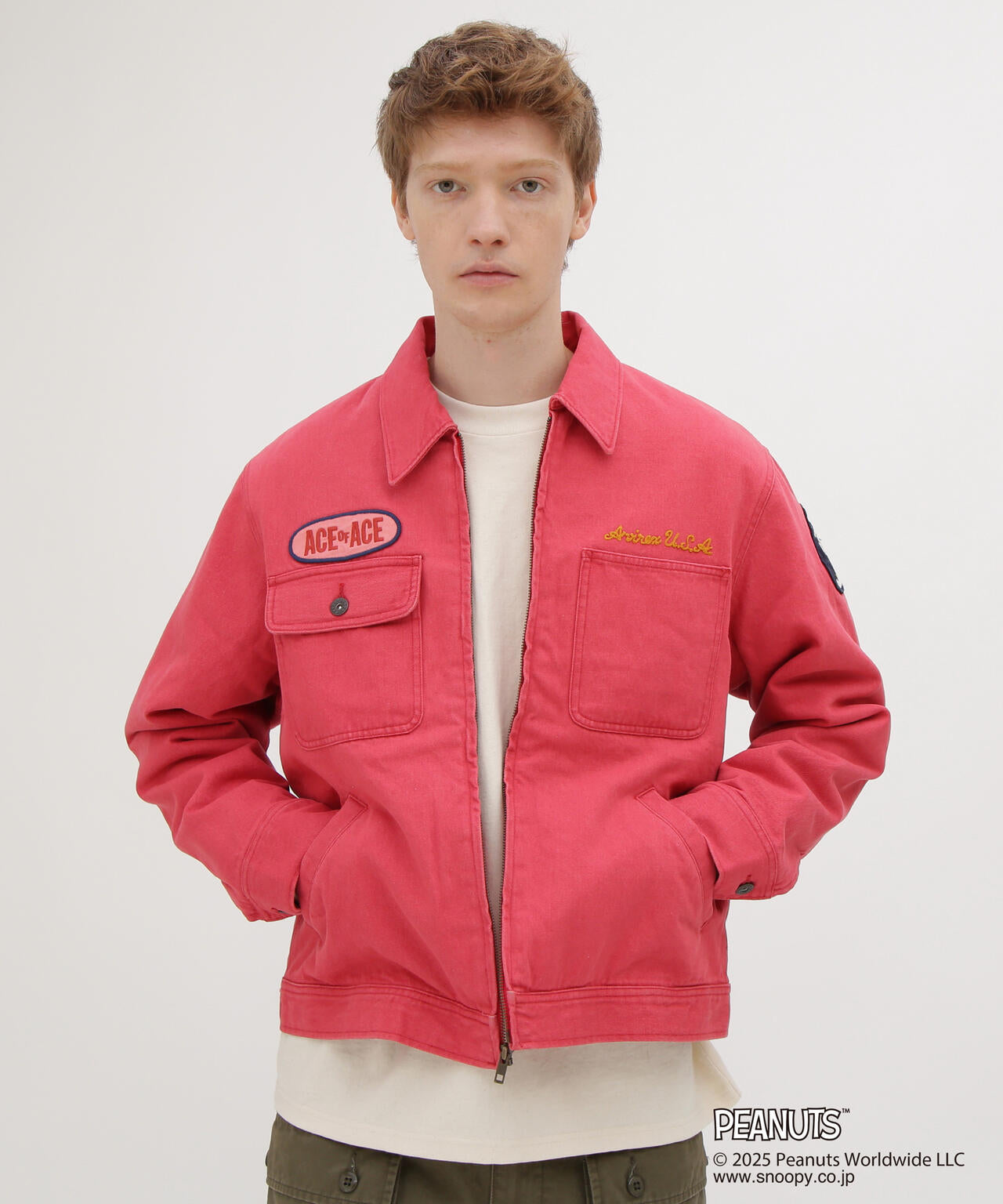 《AVIREX × PEANUTS》WORK JACKET