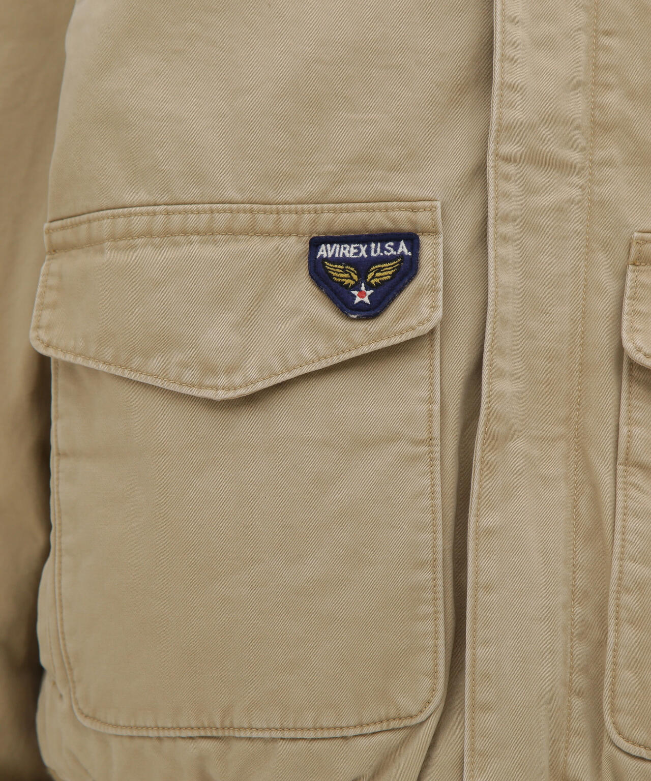 《AVIREX × PEANUTS》COTTON A-2 ”FLYING ACE”