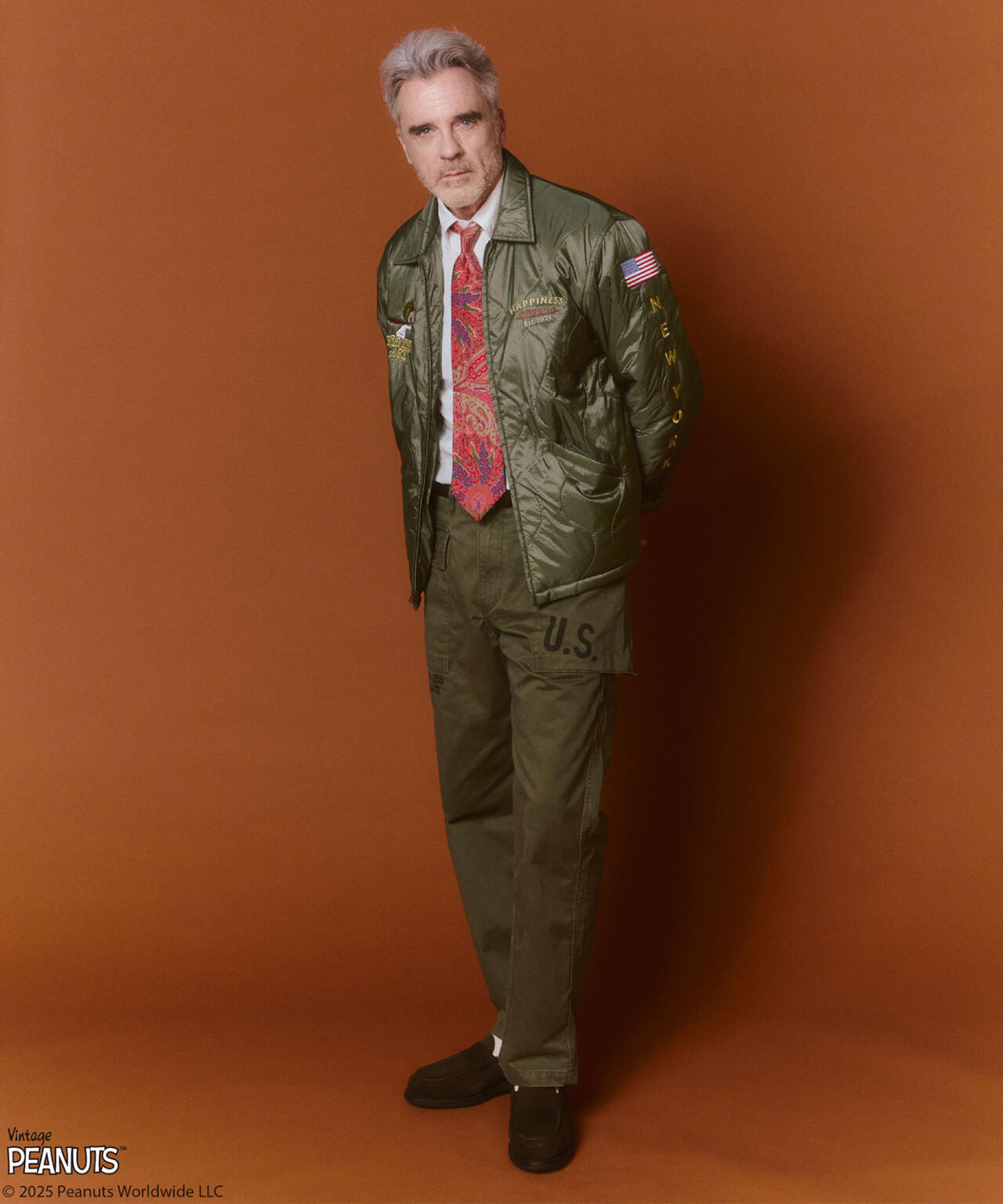 《AVIREX × PEANUTS》QUILTING JACKET ”FLYING ACE”