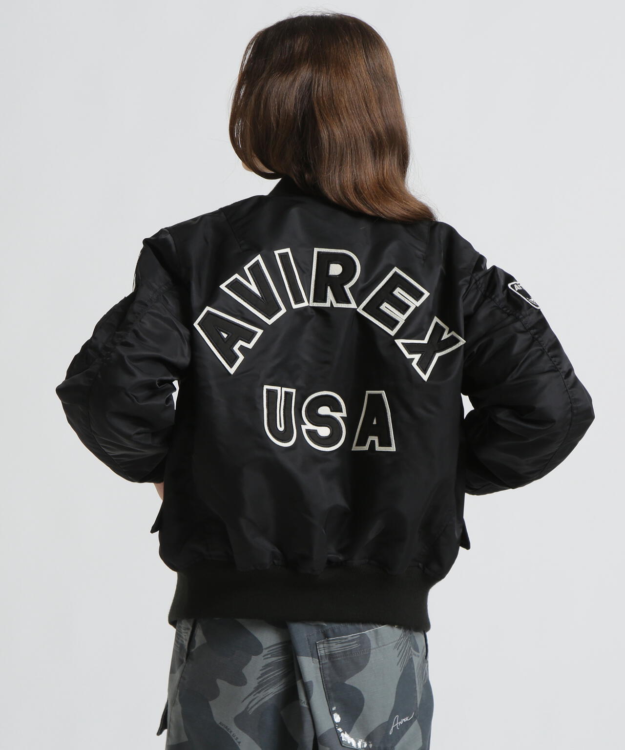 AVIREX × ATEEZ / REVERSIBLE MA-1