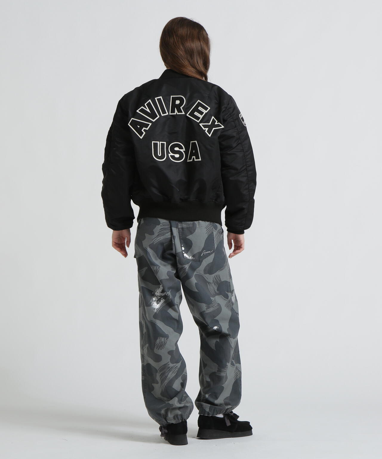 AVIREX × ATEEZ / REVERSIBLE MA-1