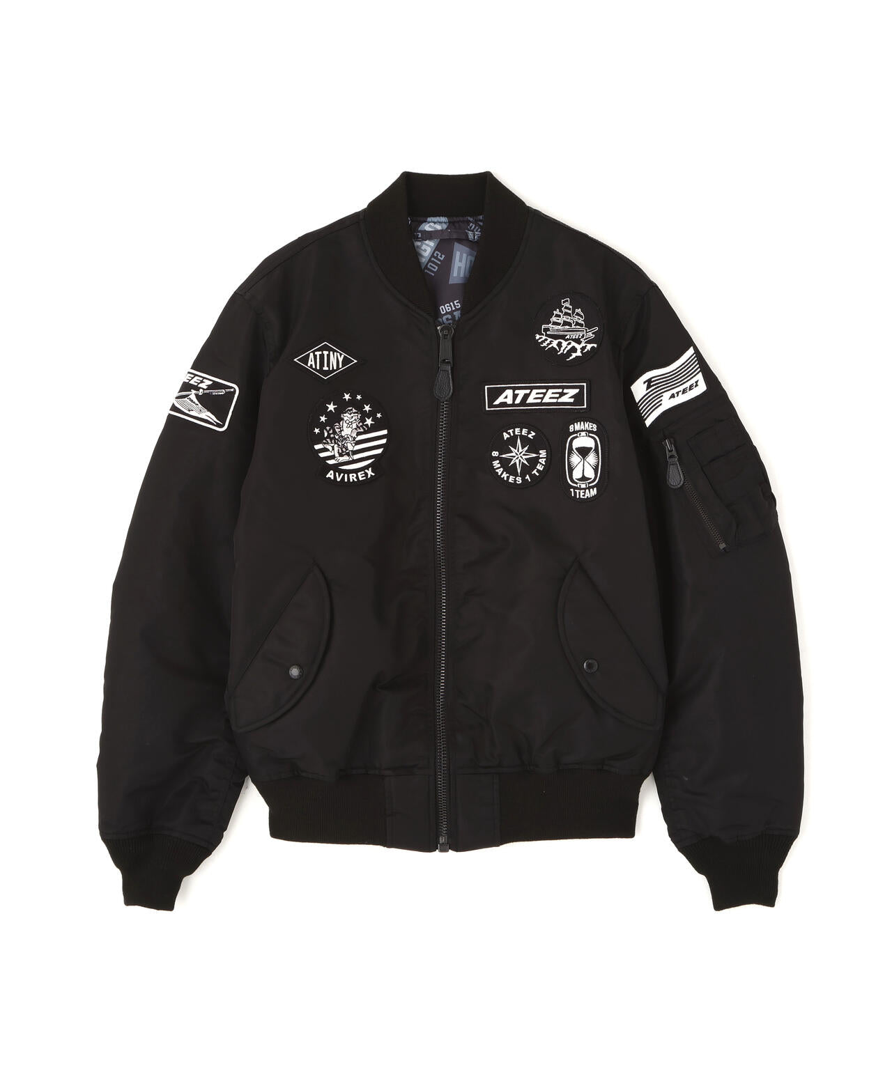 AVIREX × ATEEZ / REVERSIBLE MA-1