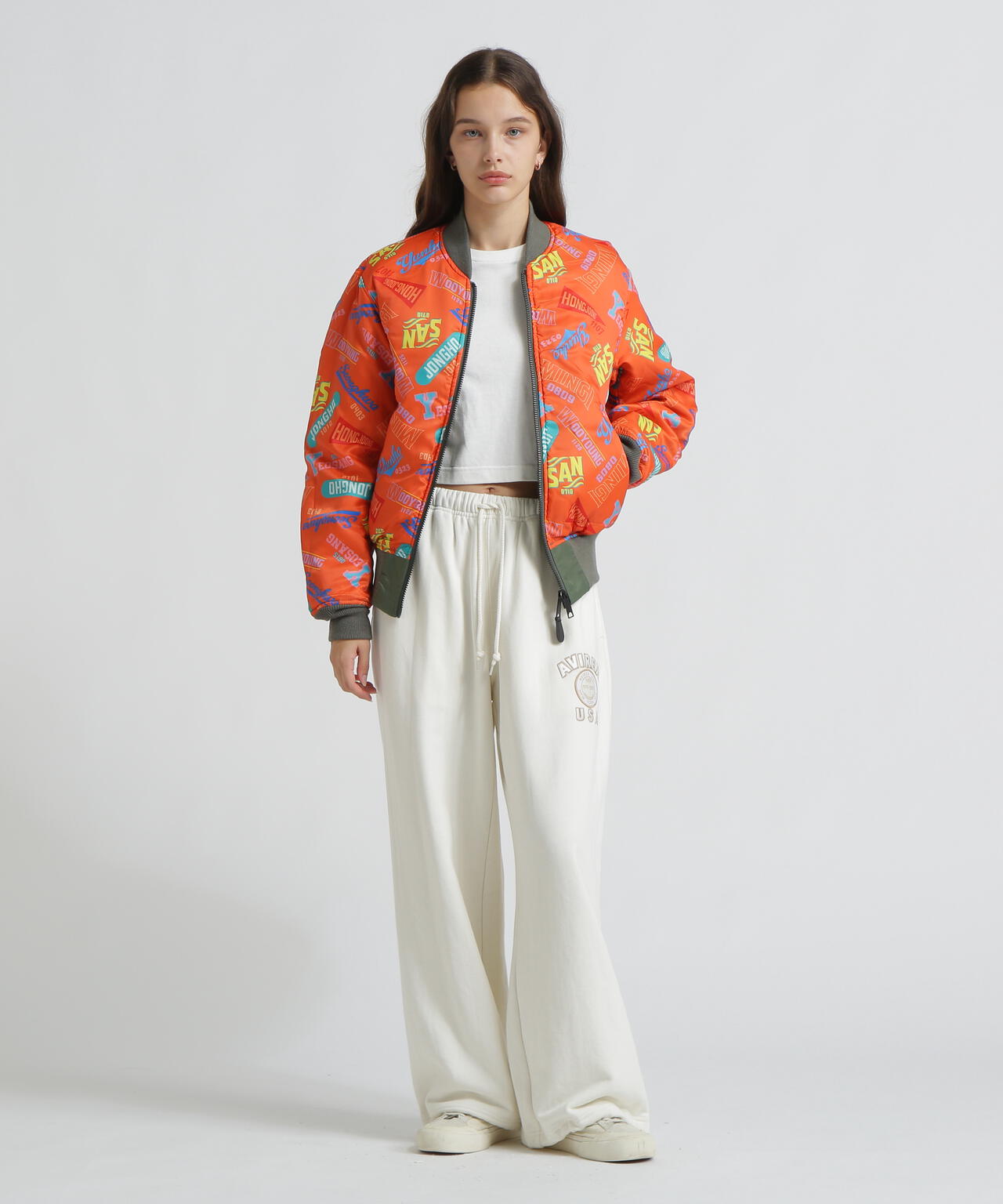 AVIREX × ATEEZ / REVERSIBLE MA-1