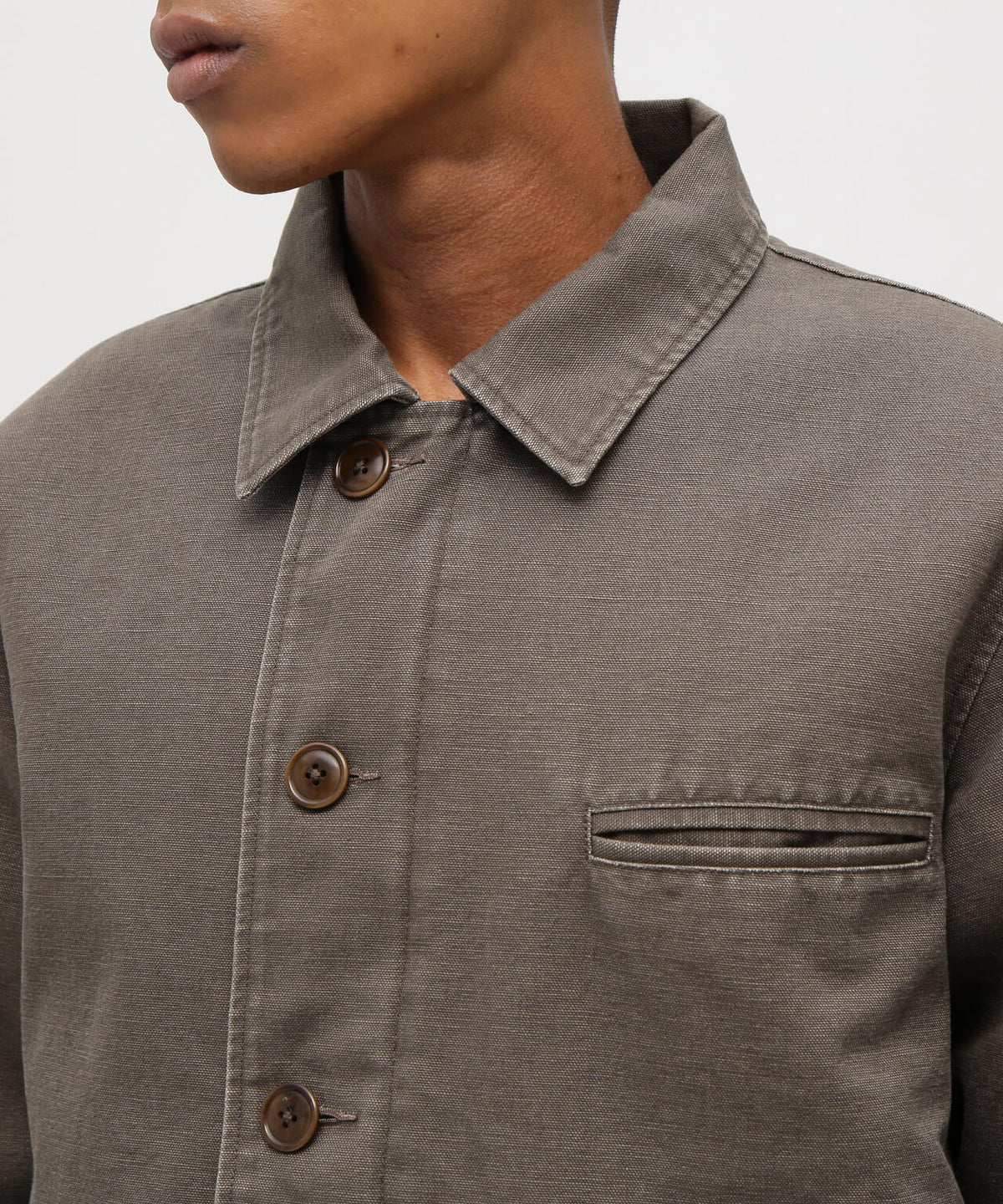 《TFQP by HANDROOM》DUCK CANVAS UTILITY JACKET