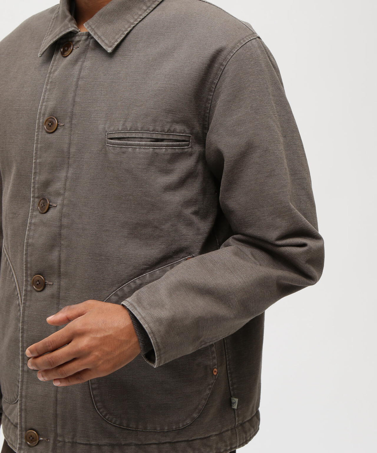 《TFQP by HANDROOM》DUCK CANVAS UTILITY JACKET