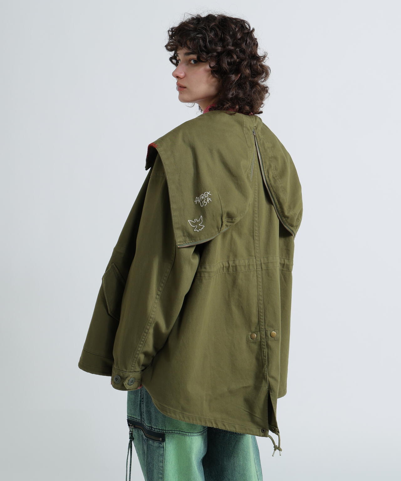 《WOMAN》CUSTOM M-51 FADE WASH JACKET/カスタムM-51フェイドジャケット