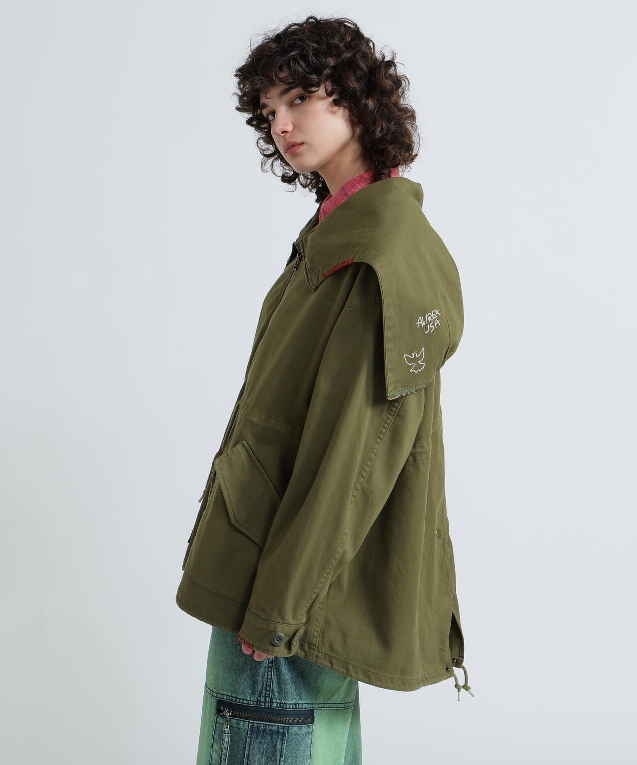 《WOMAN》CUSTOM M-51 FADE WASH JACKET/カスタムM-51フェイドジャケット