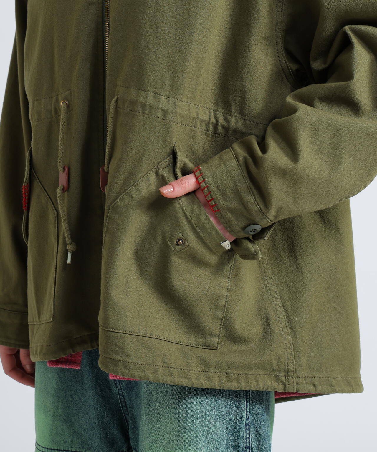 《WOMAN》CUSTOM M-51 FADE WASH JACKET/カスタムM-51フェイドジャケット