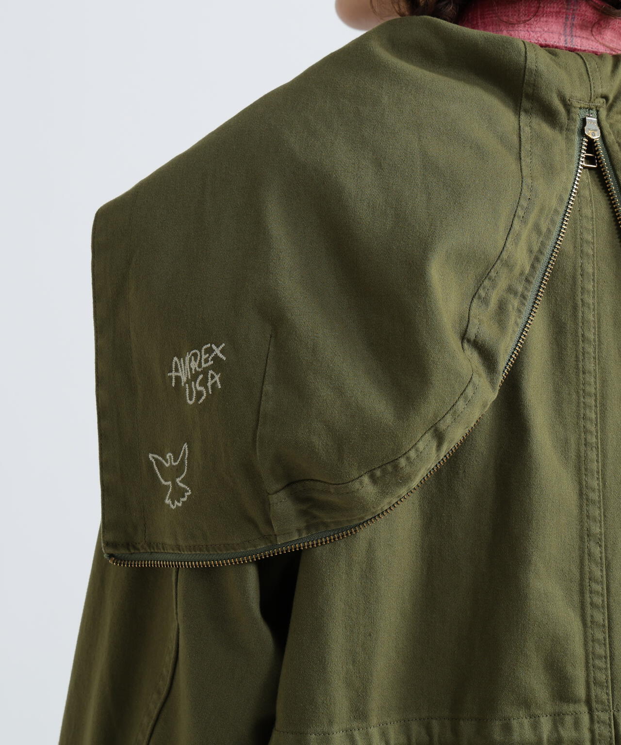 《WOMAN》CUSTOM M-51 FADE WASH JACKET/カスタムM-51フェイドジャケット