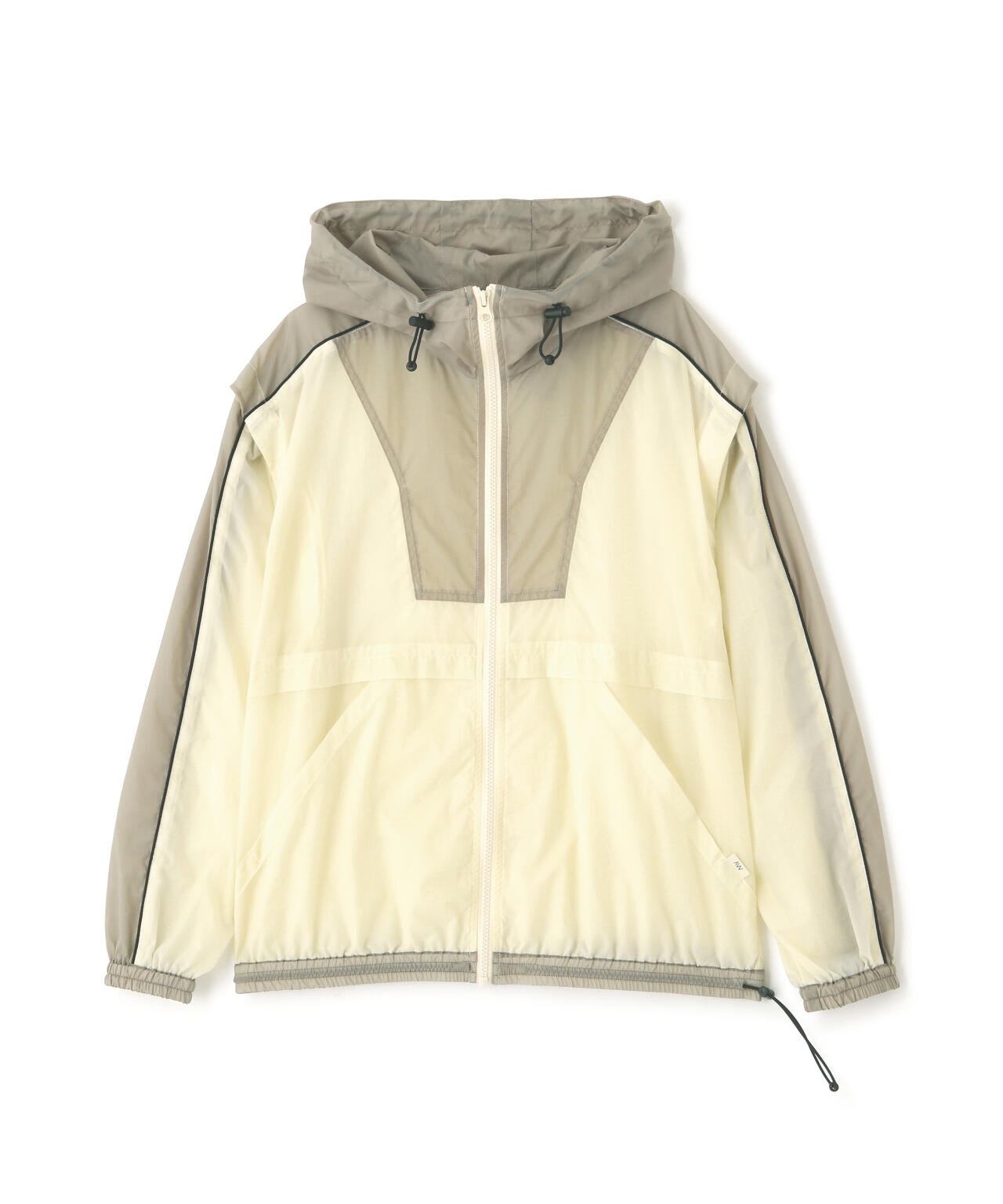 《WOMAN》SHEER COLOR SCHEME HOODIE JACKET/シアーカラースキーム フーディージャケット