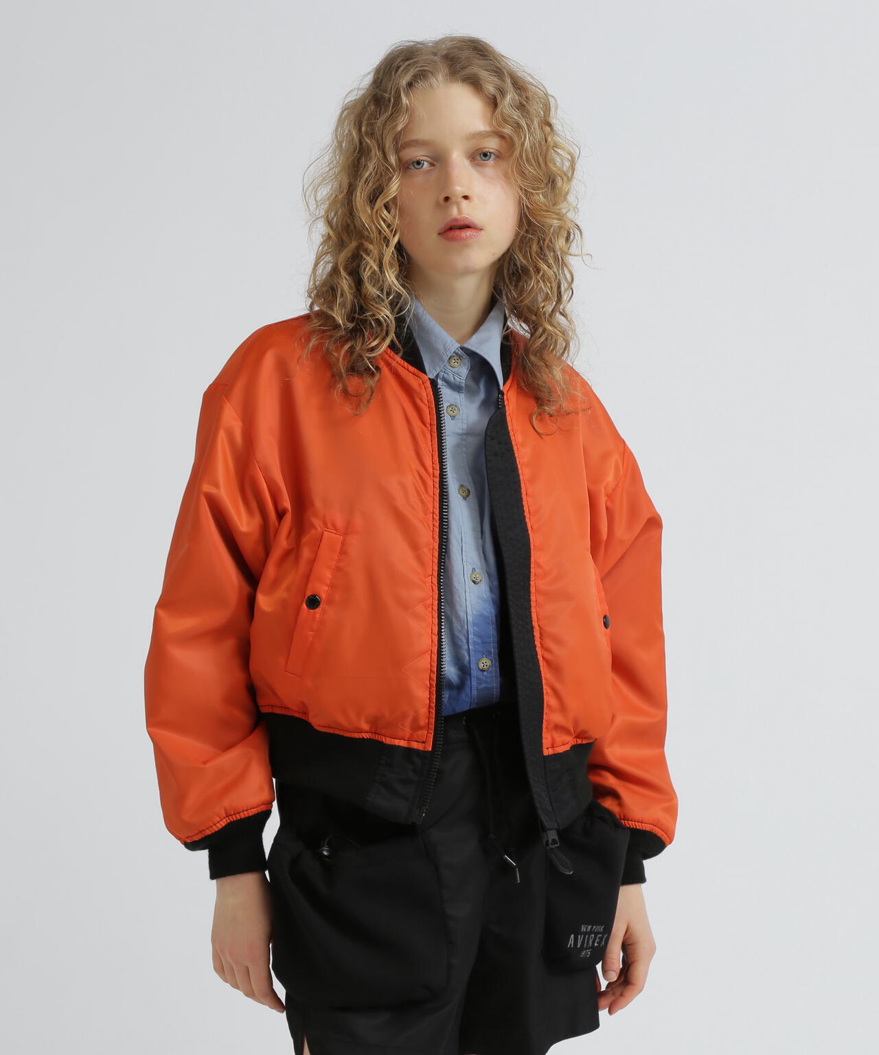 SHORT LIGHT MA-1/ショートMA-1