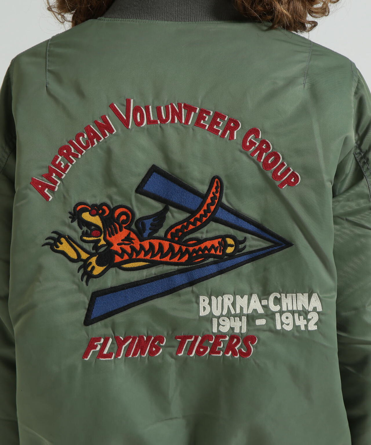 《WOMAN/直営店限定》WASHED MA-1 FLYING TIGERS